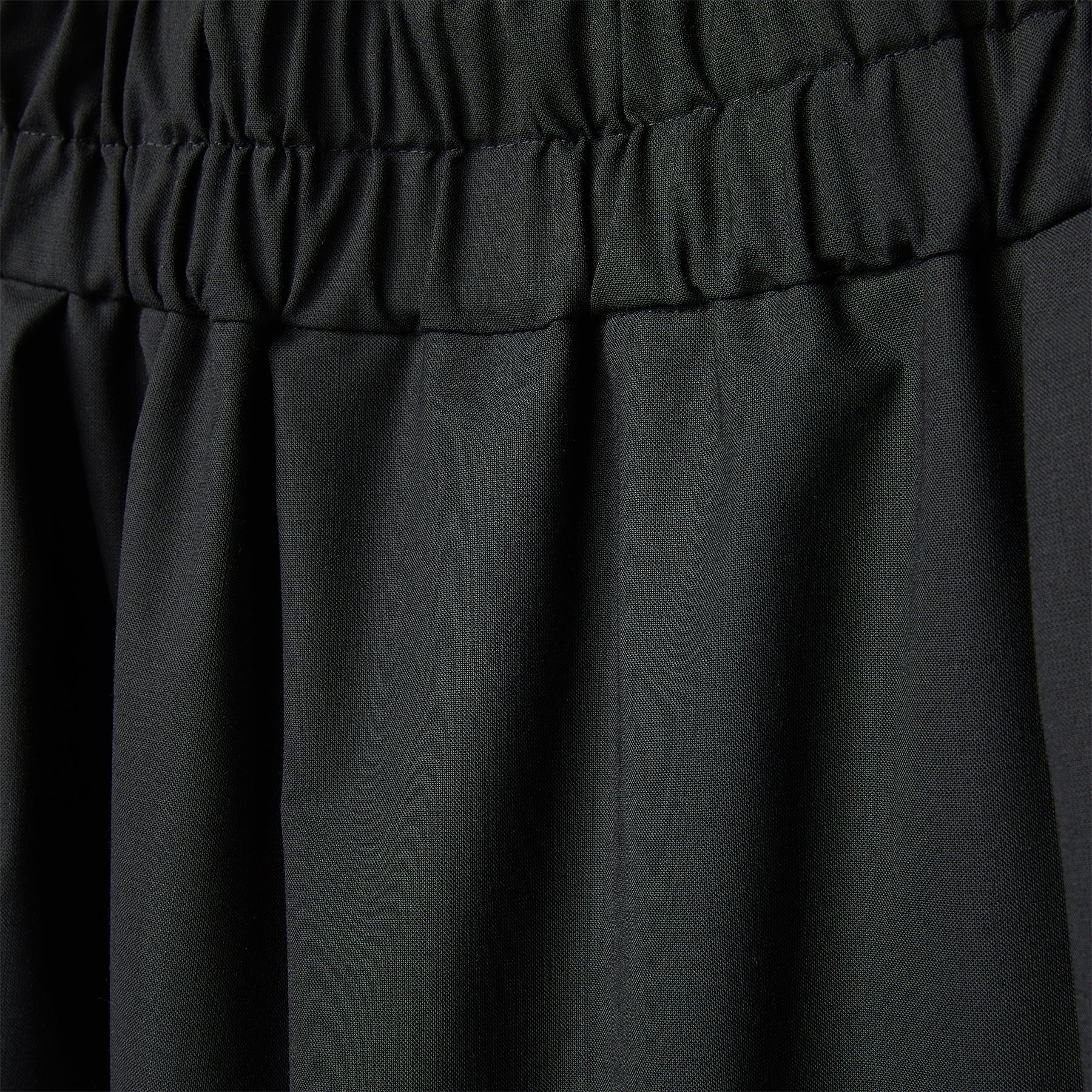 HIGH ELASTIC WAISTBAND TROUSERS