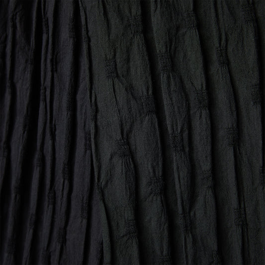 ELABORATED FABRIC TROUSERS