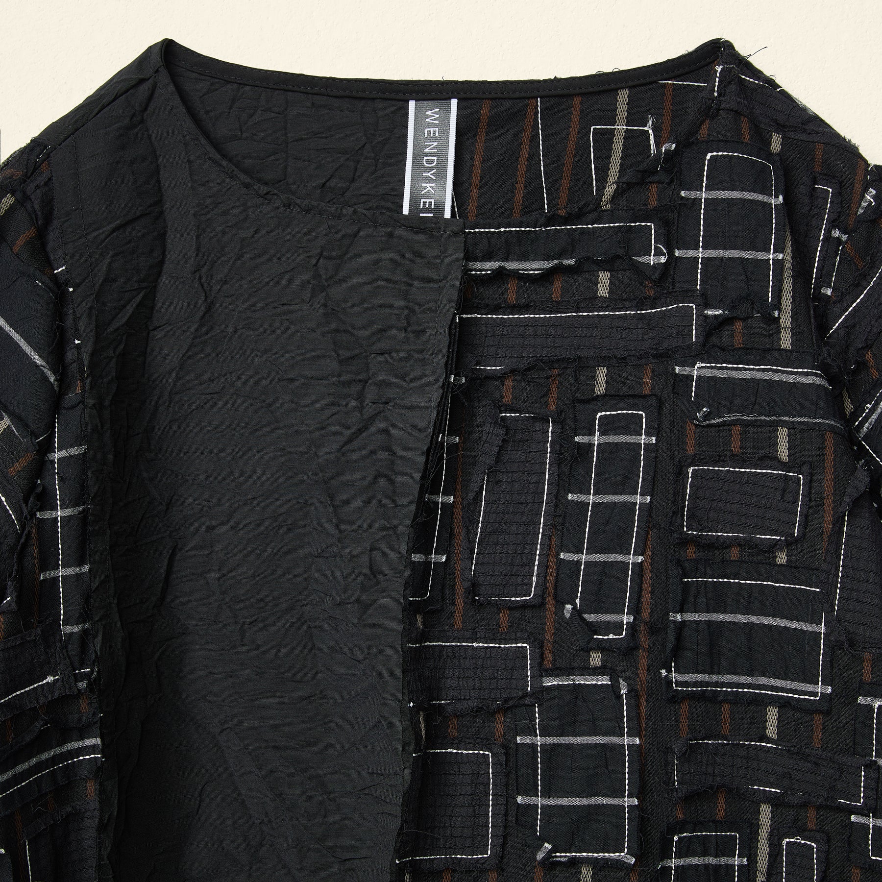 2 FABRIC PATCH DRESS