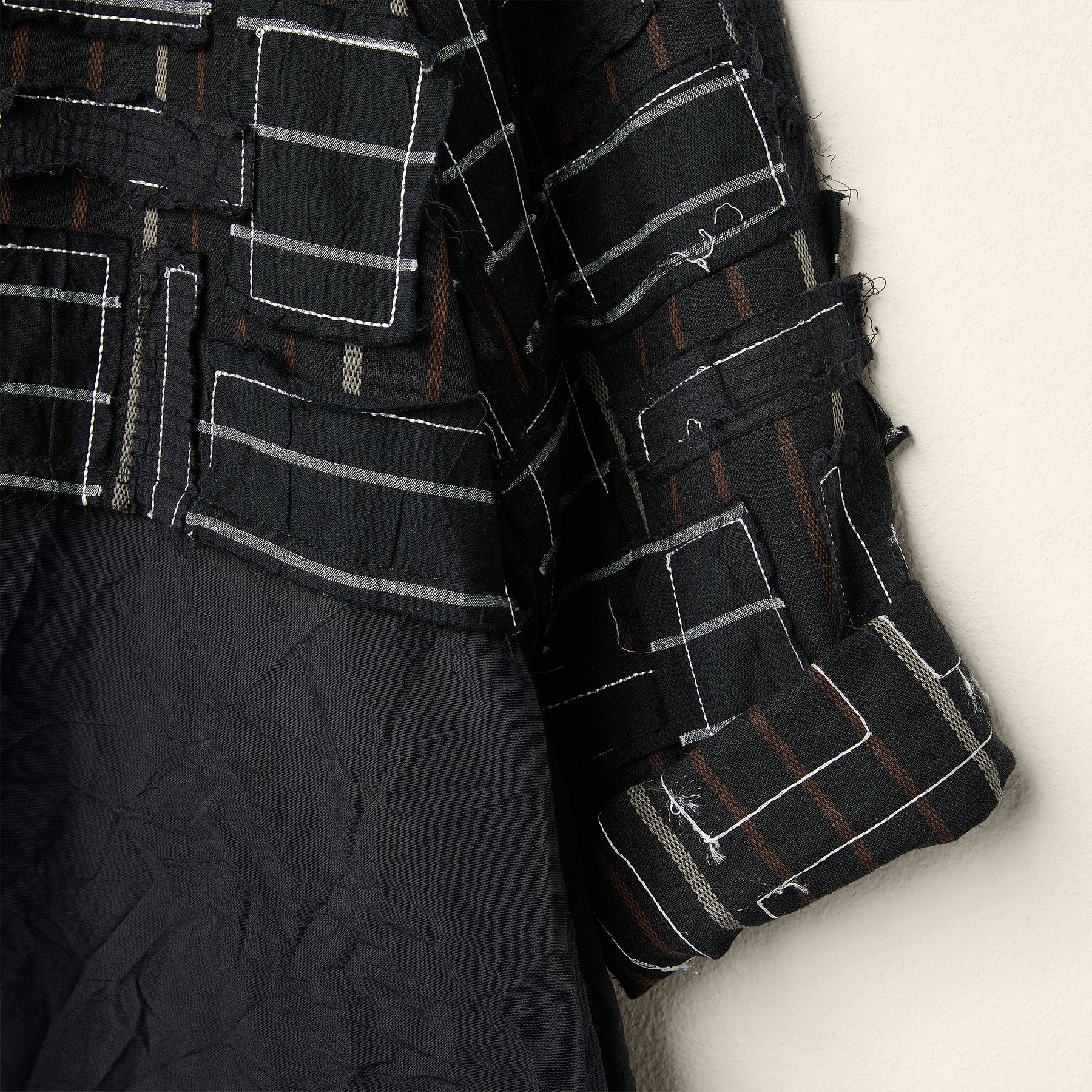 2 FABRIC PATCH DRESS