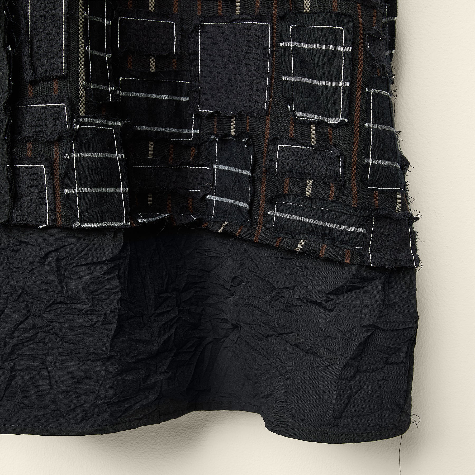 2 FABRIC PATCH DRESS