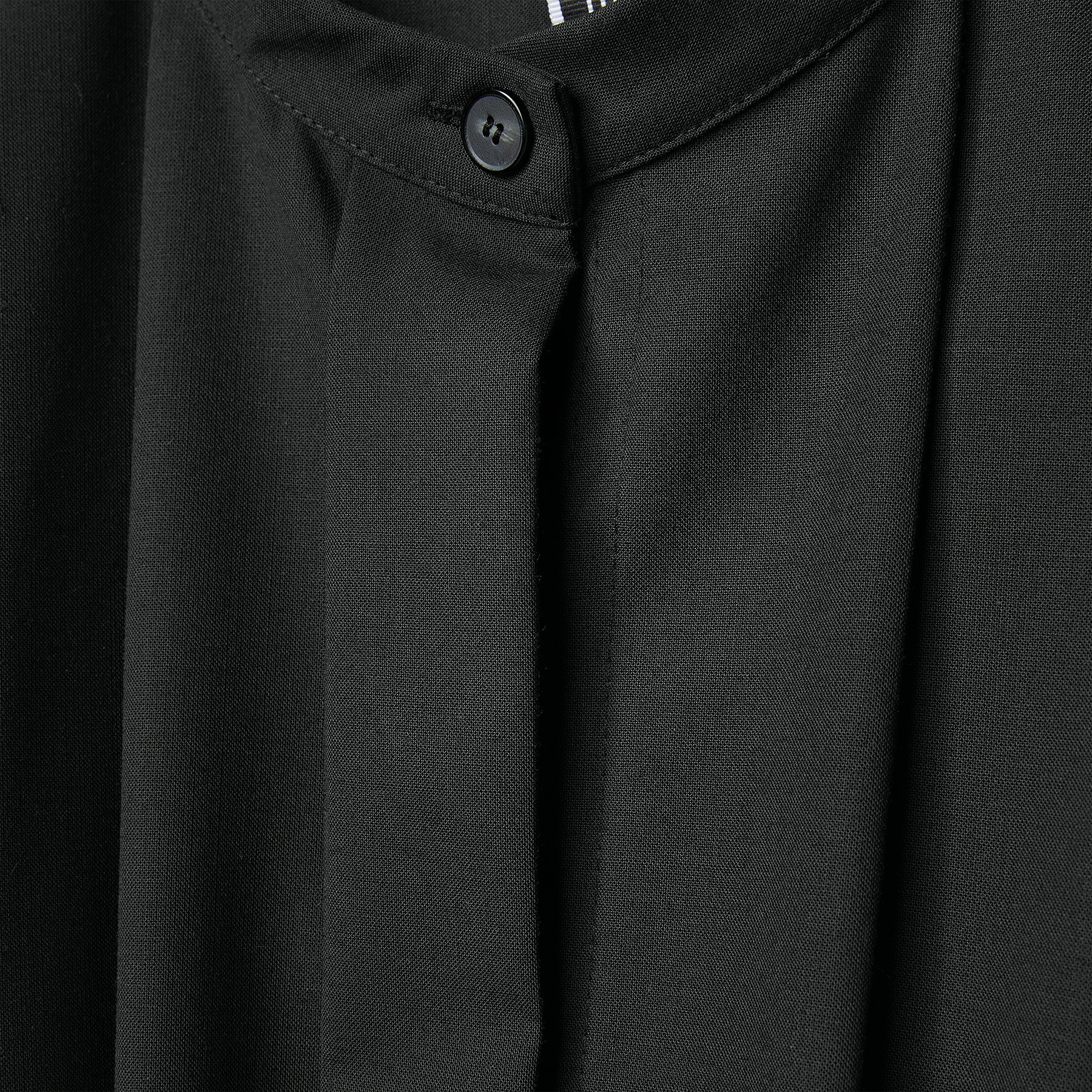 WIDE DRESS WITH PLEATS