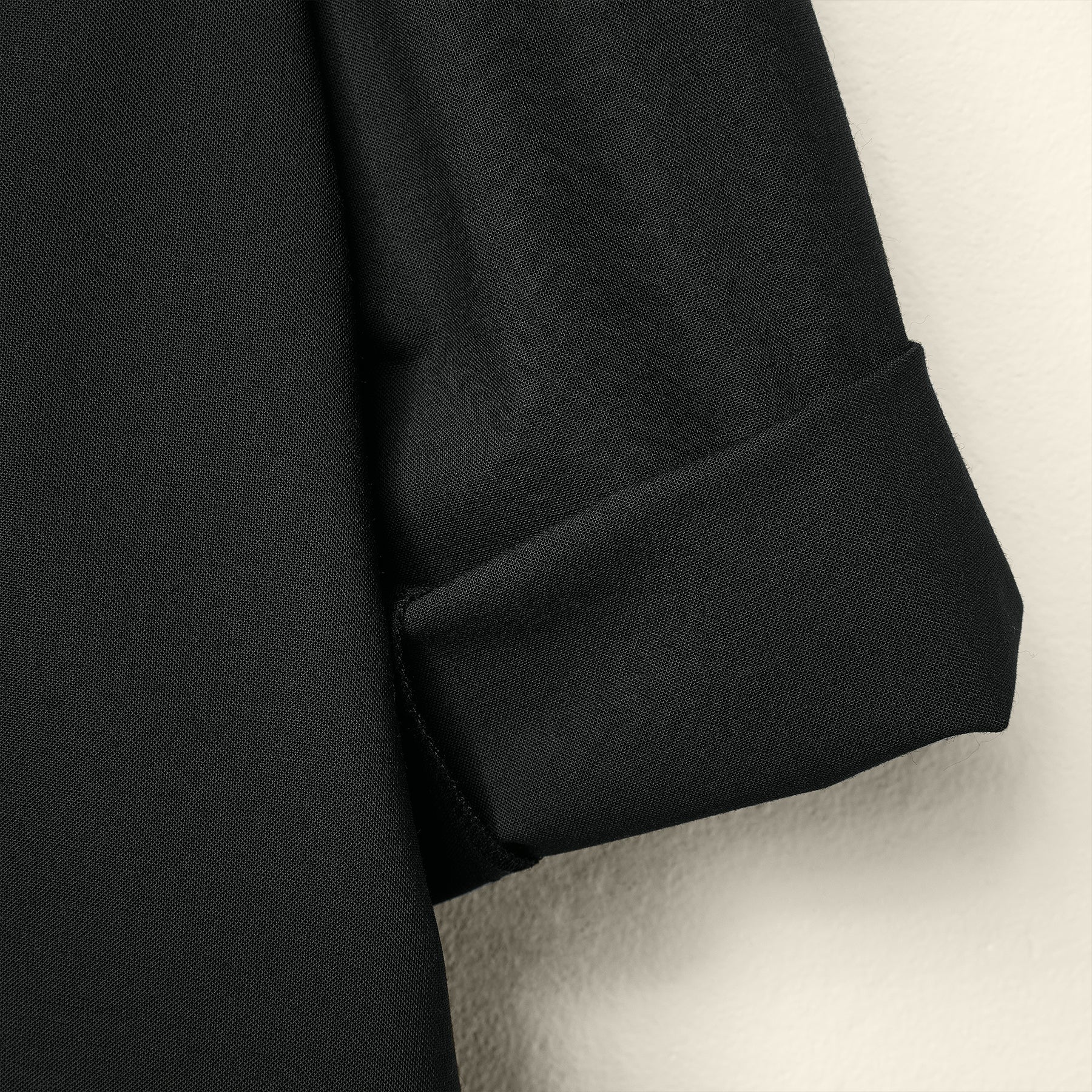 WIDE DRESS WITH PLEATS