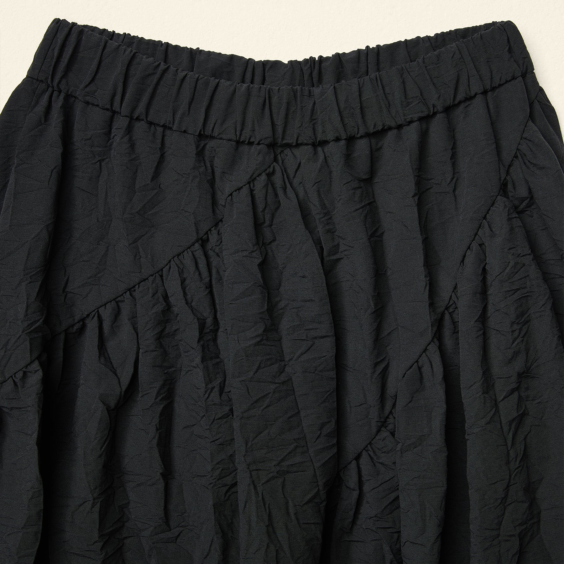 BELL LINE WRINKLED SKIRT