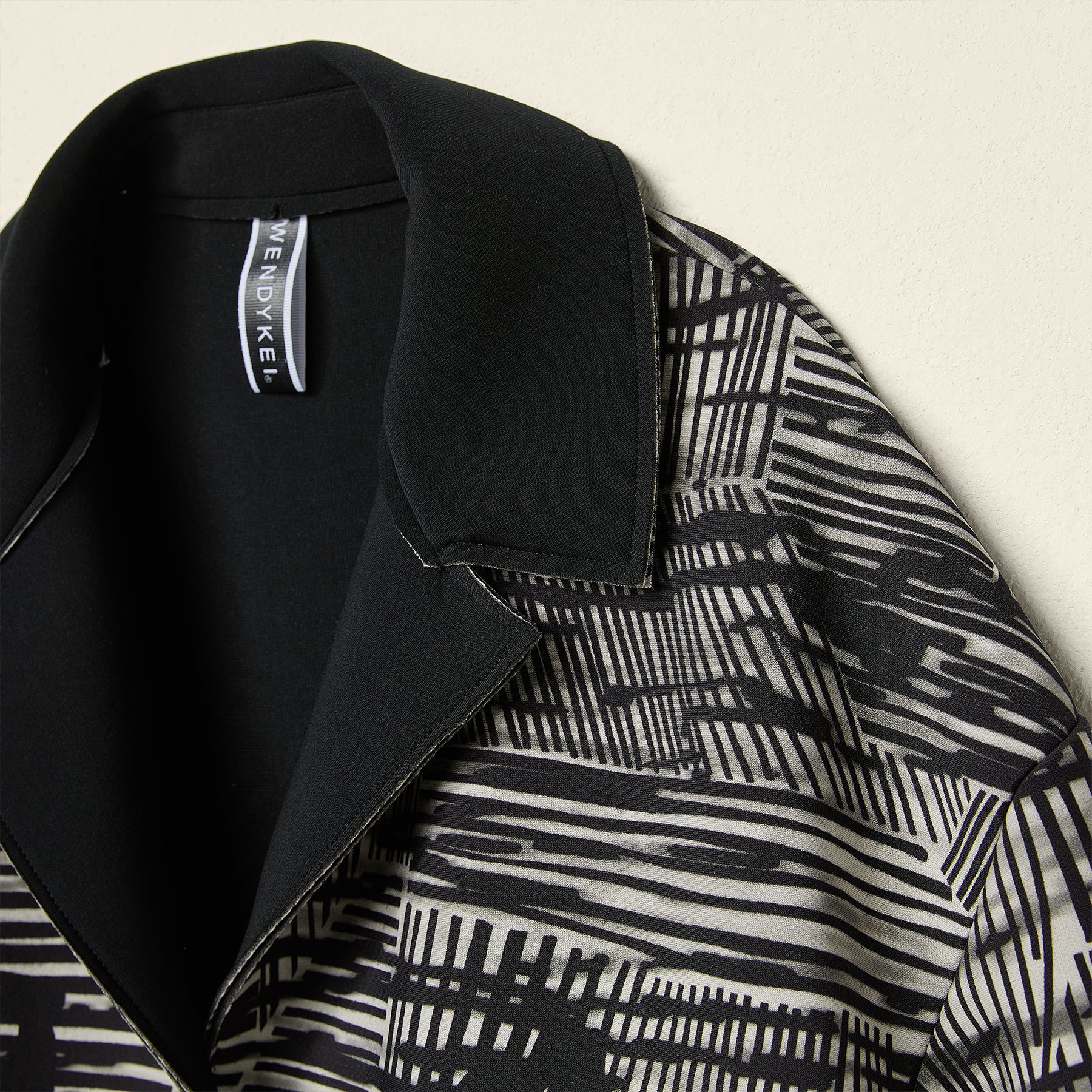 NEOPRENE FABRIC COAT