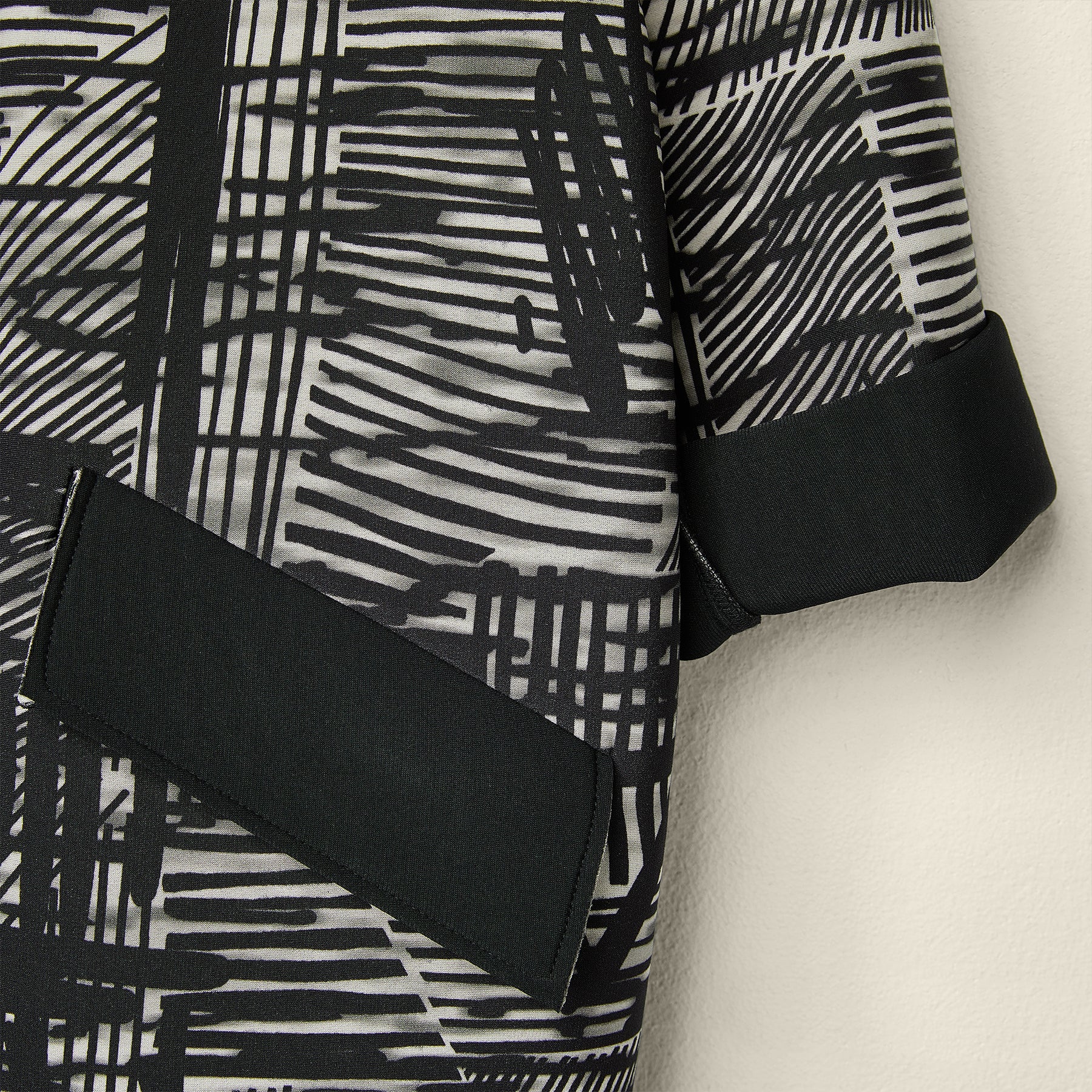 NEOPRENE FABRIC COAT