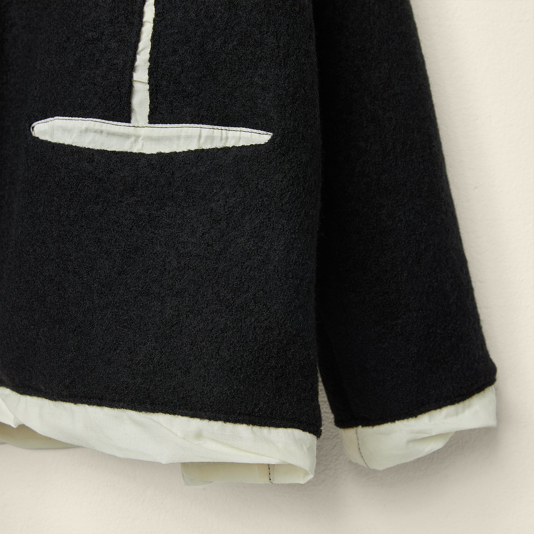 WOOL BOUCLE' SWEATSHIRT