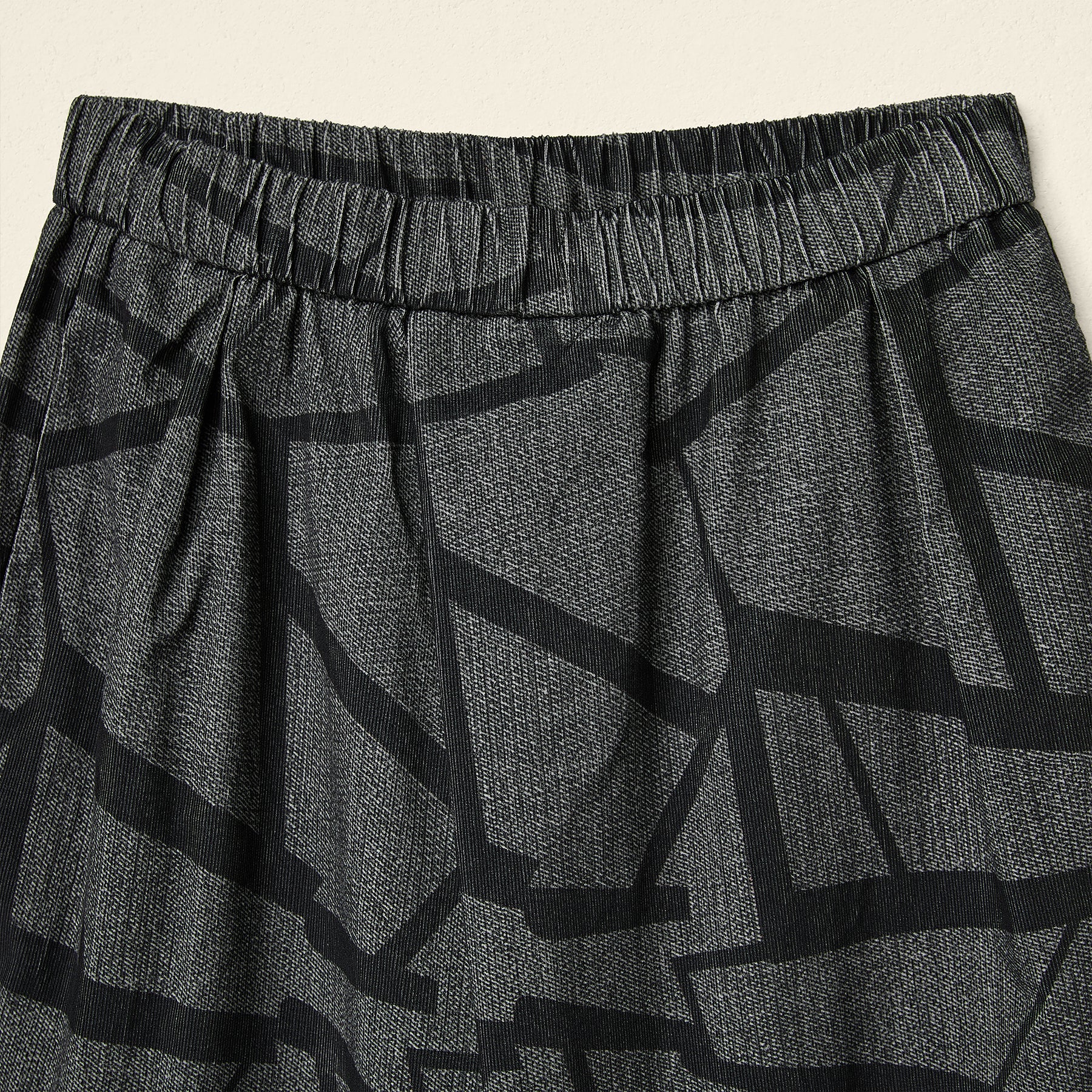 COTTON TROUSERS WITH GEOMETRIC PATTERN