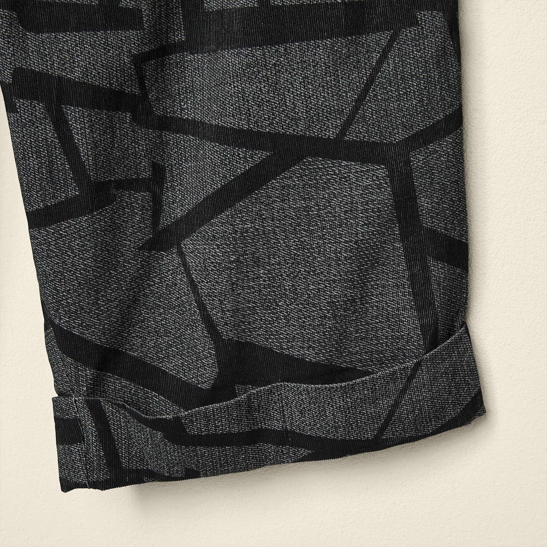 COTTON TROUSERS WITH GEOMETRIC PATTERN