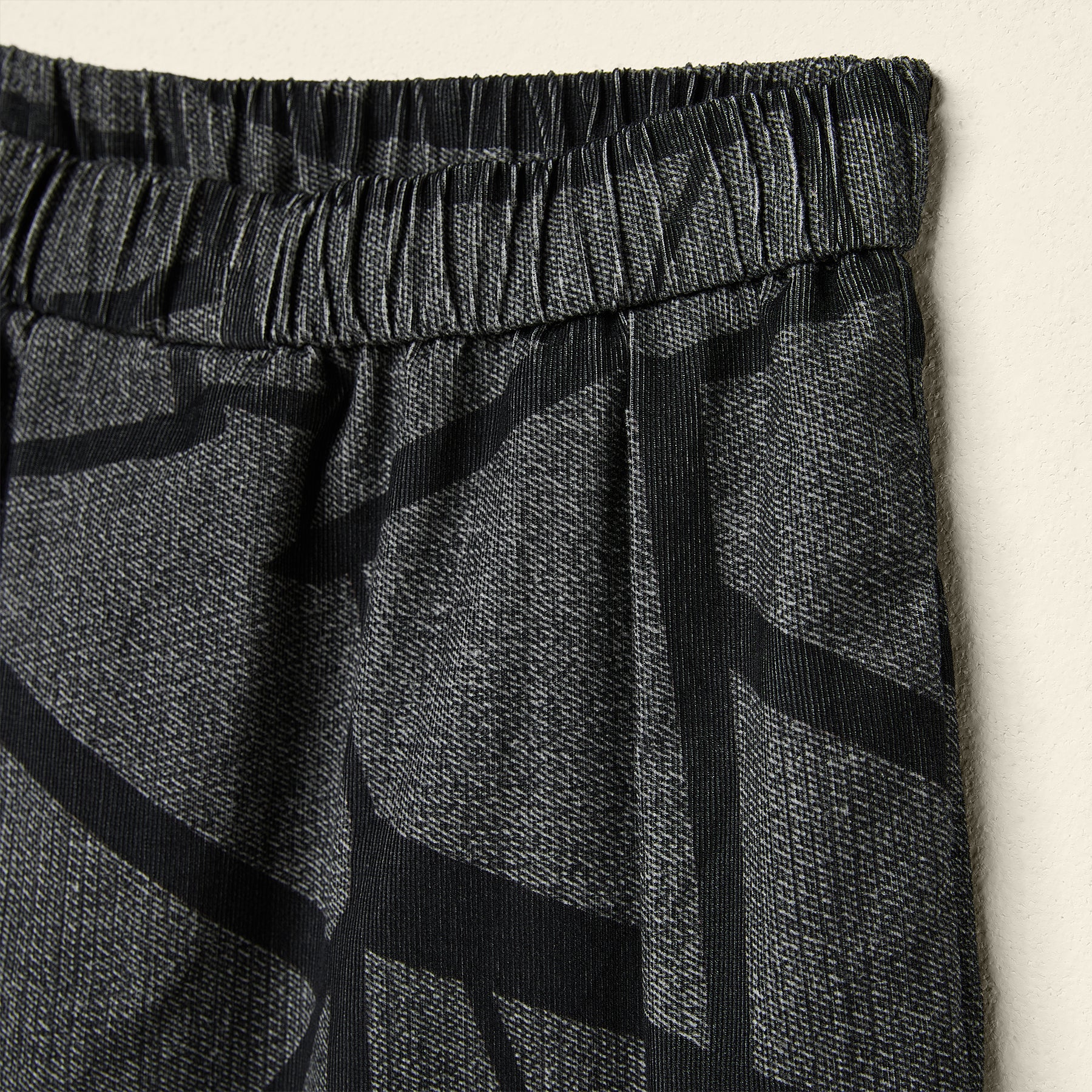 COTTON TROUSERS WITH GEOMETRIC PATTERN