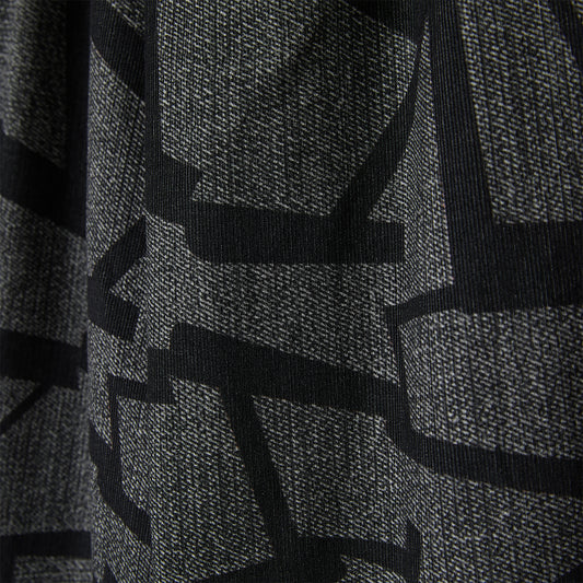 COTTON TROUSERS WITH GEOMETIC PATTERN