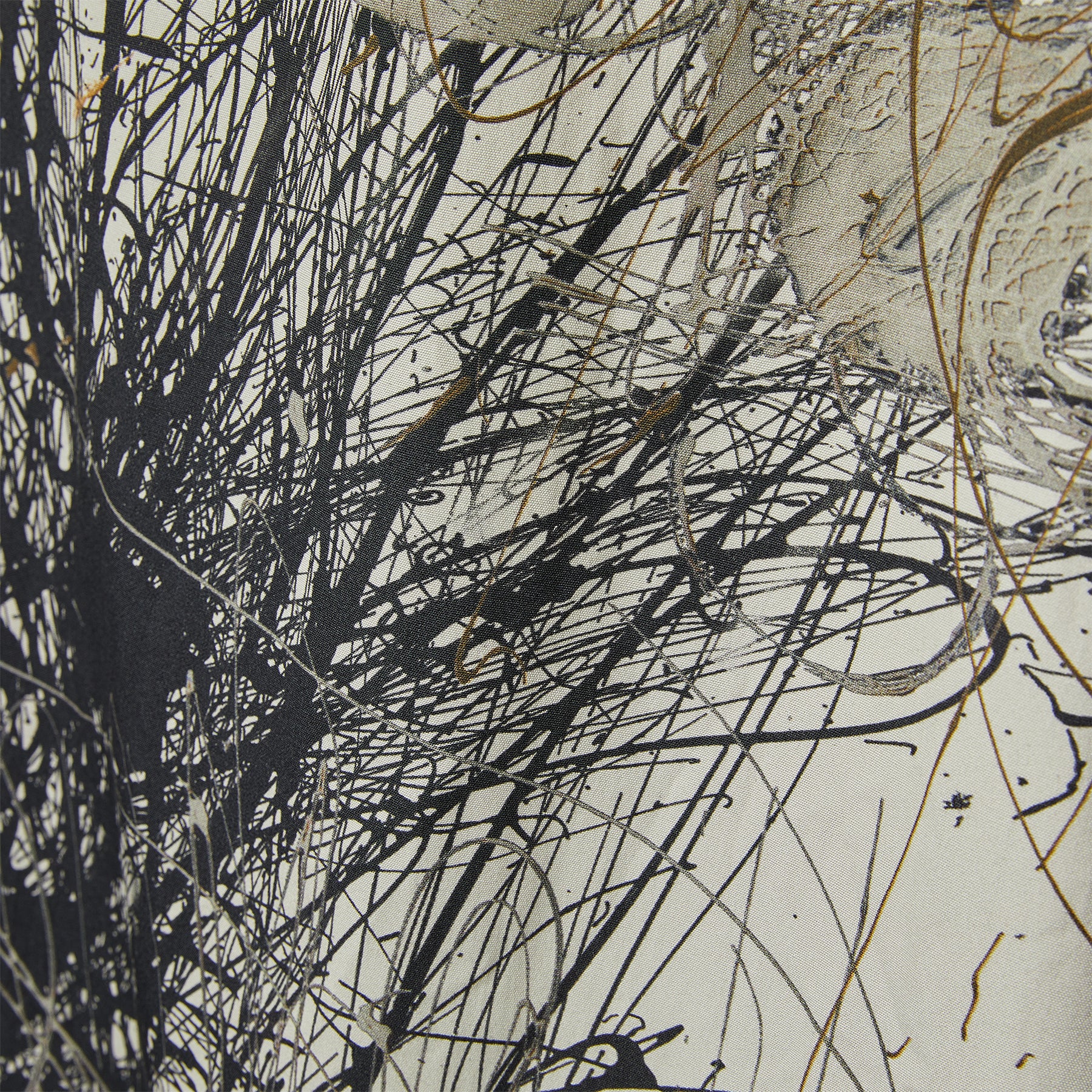 URBAN SCRIBBLE COTTON TROUSERS