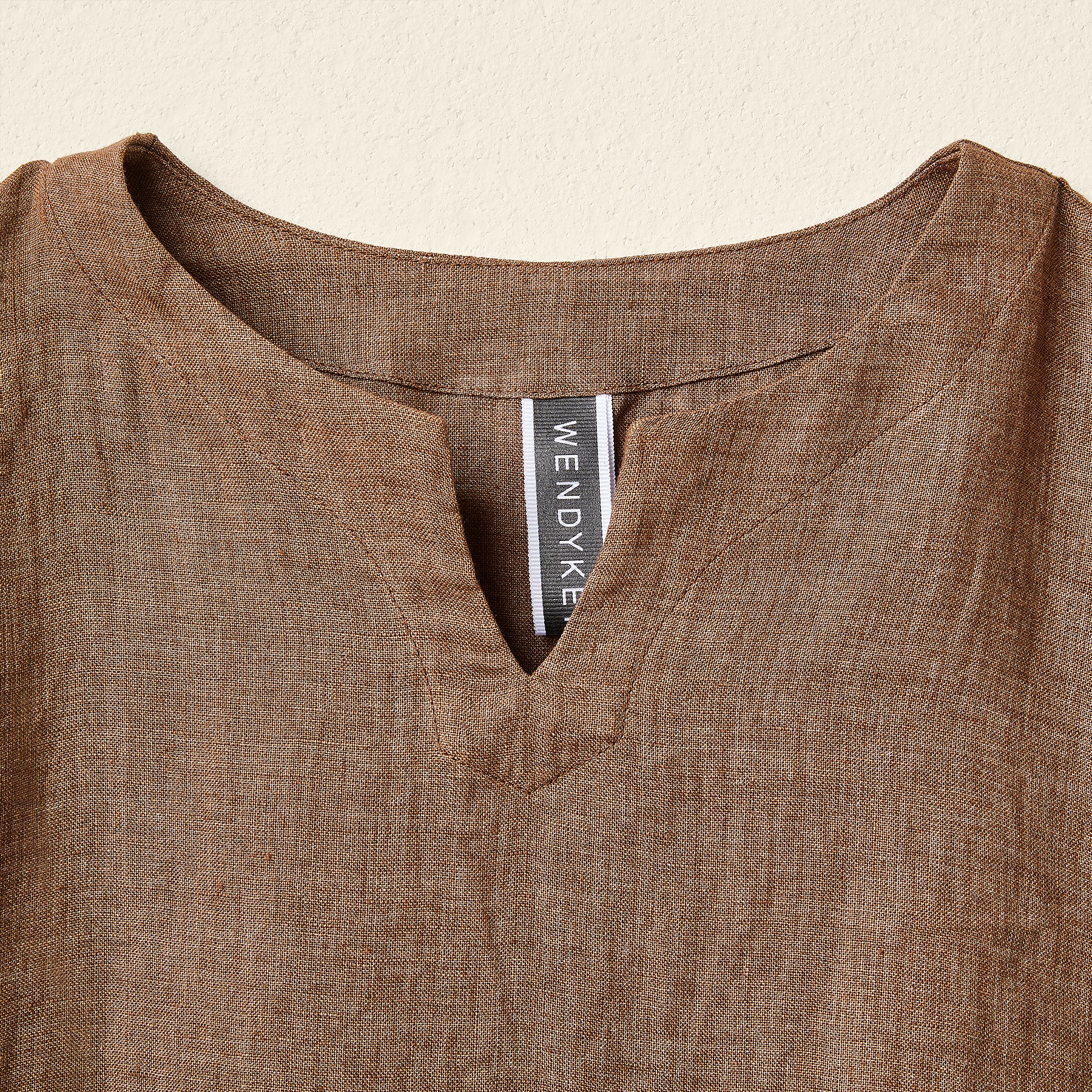 100% 亚麻宽版束腰外衣