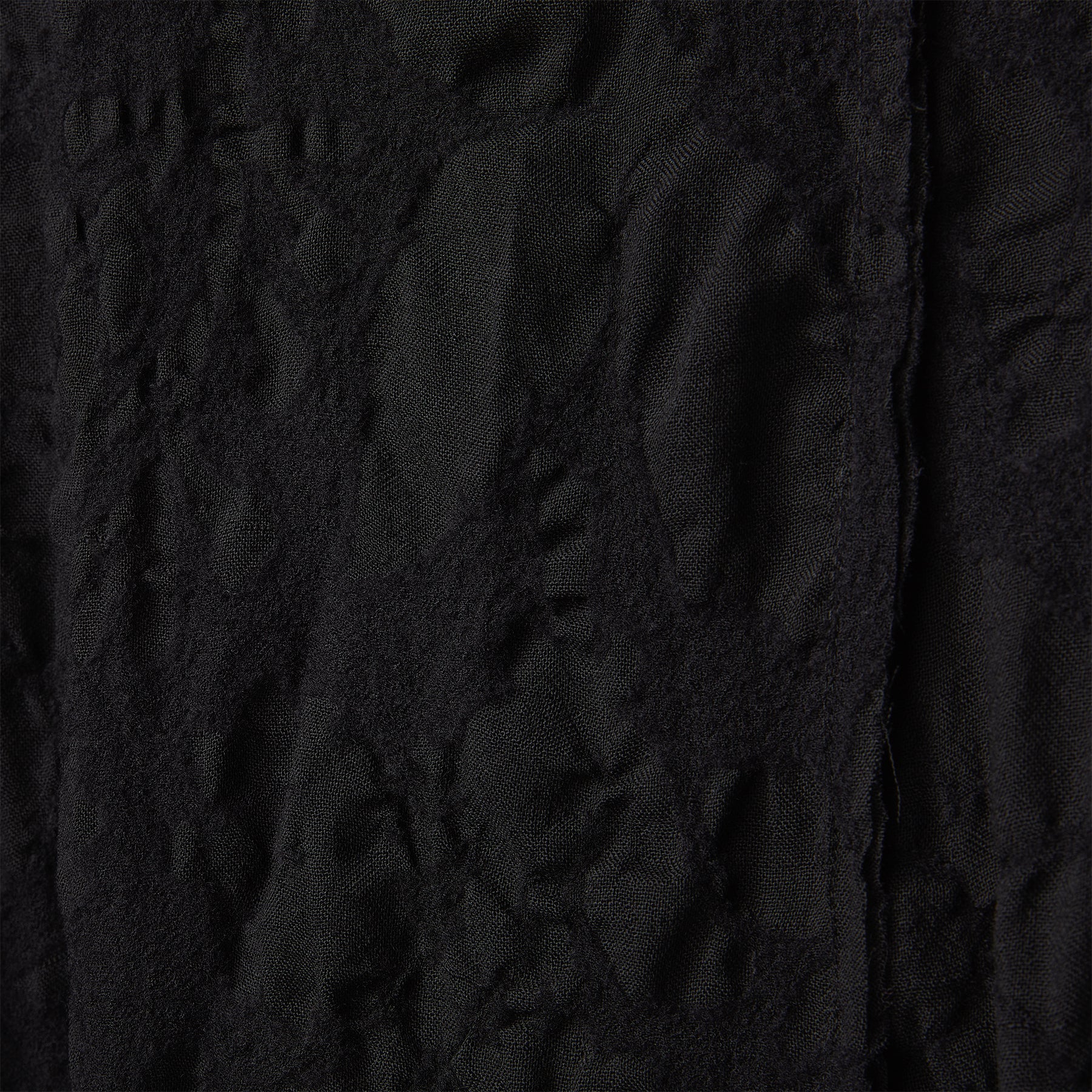 DRESS WITH SEMI-TRANSPARENT WOOL LACE TOP