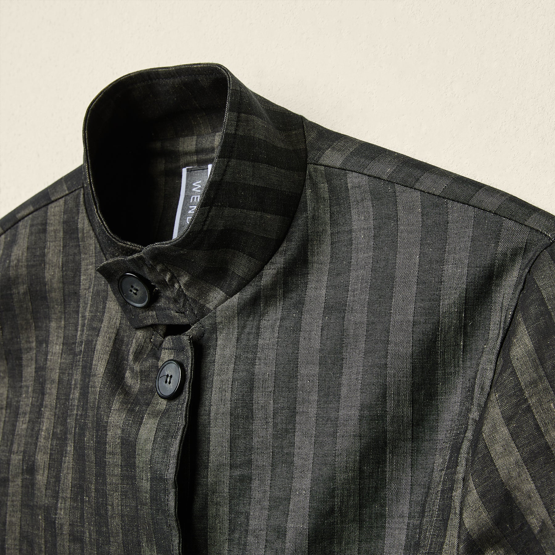 STRIPED LIGHTWEIGHT COAT