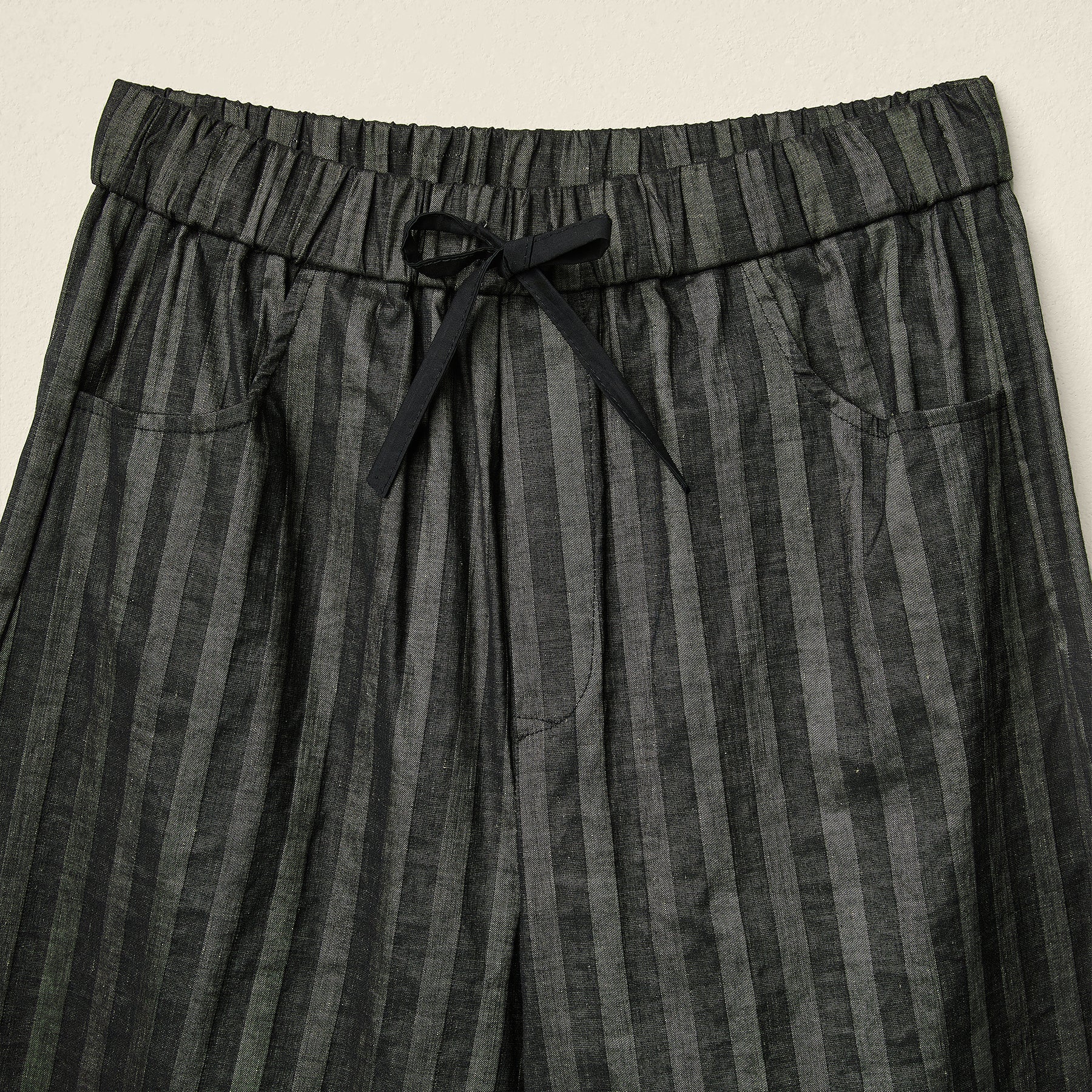 STRIPED CULOTTE TROUSERS