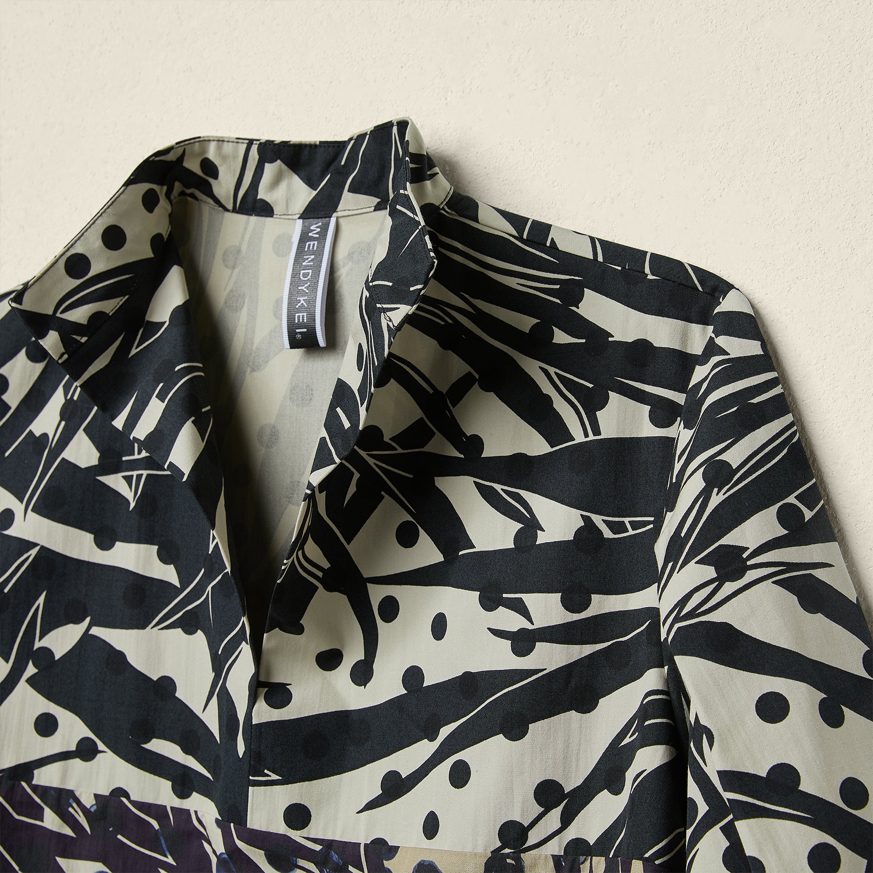 PRINTED CASUAL BLOUSE