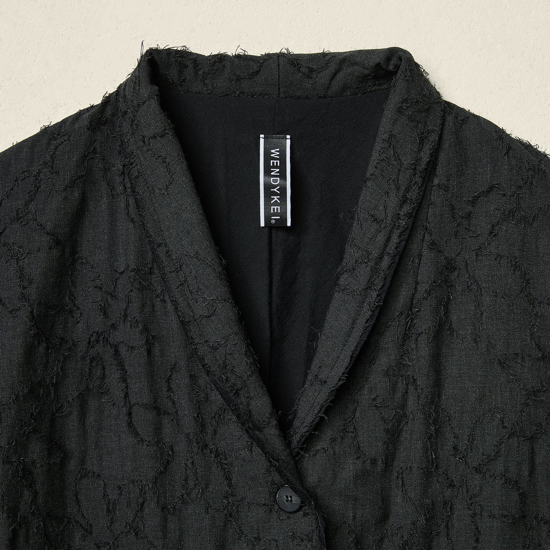 FLOWER FIL COUPE' JACKET