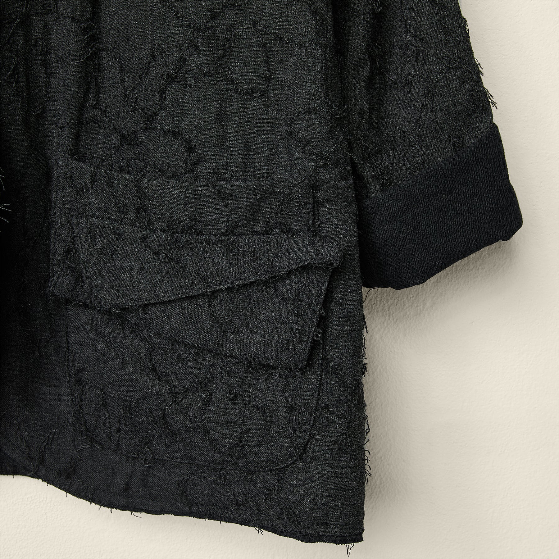 FLOWER FIL COUPE' JACKET