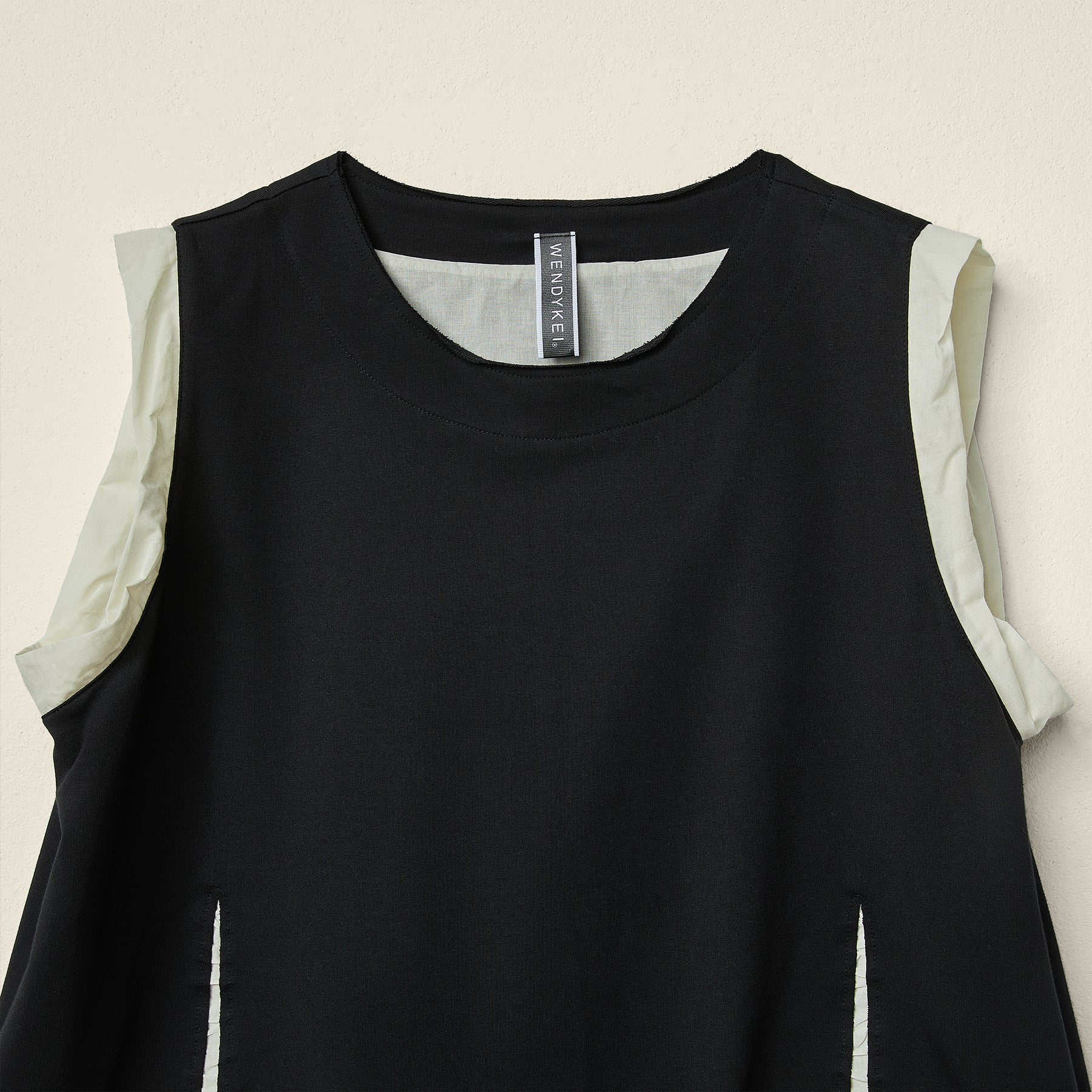 ECRU LINED VEST