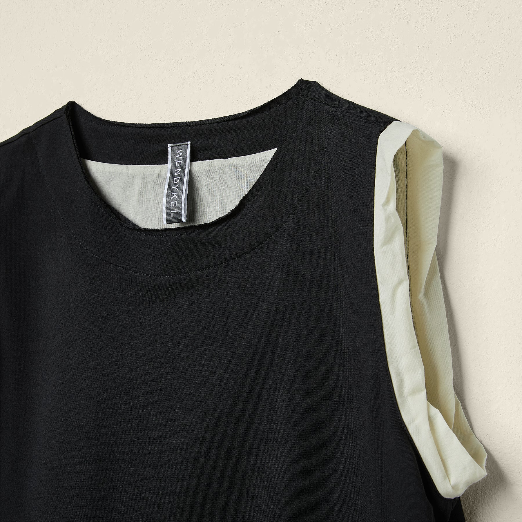 ECRU LINED VEST