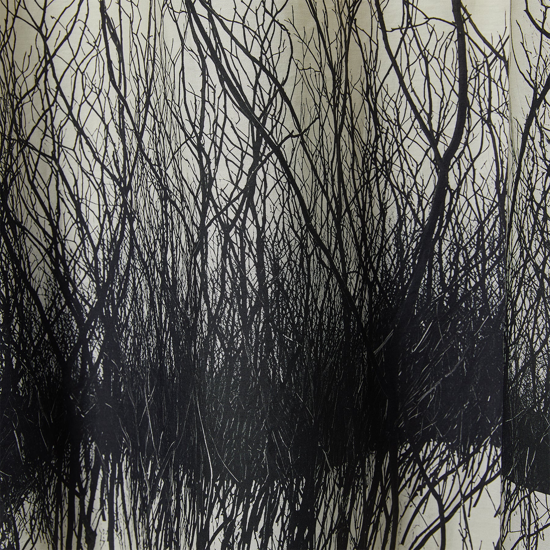 DRESS WITH BRANCHES PRINT