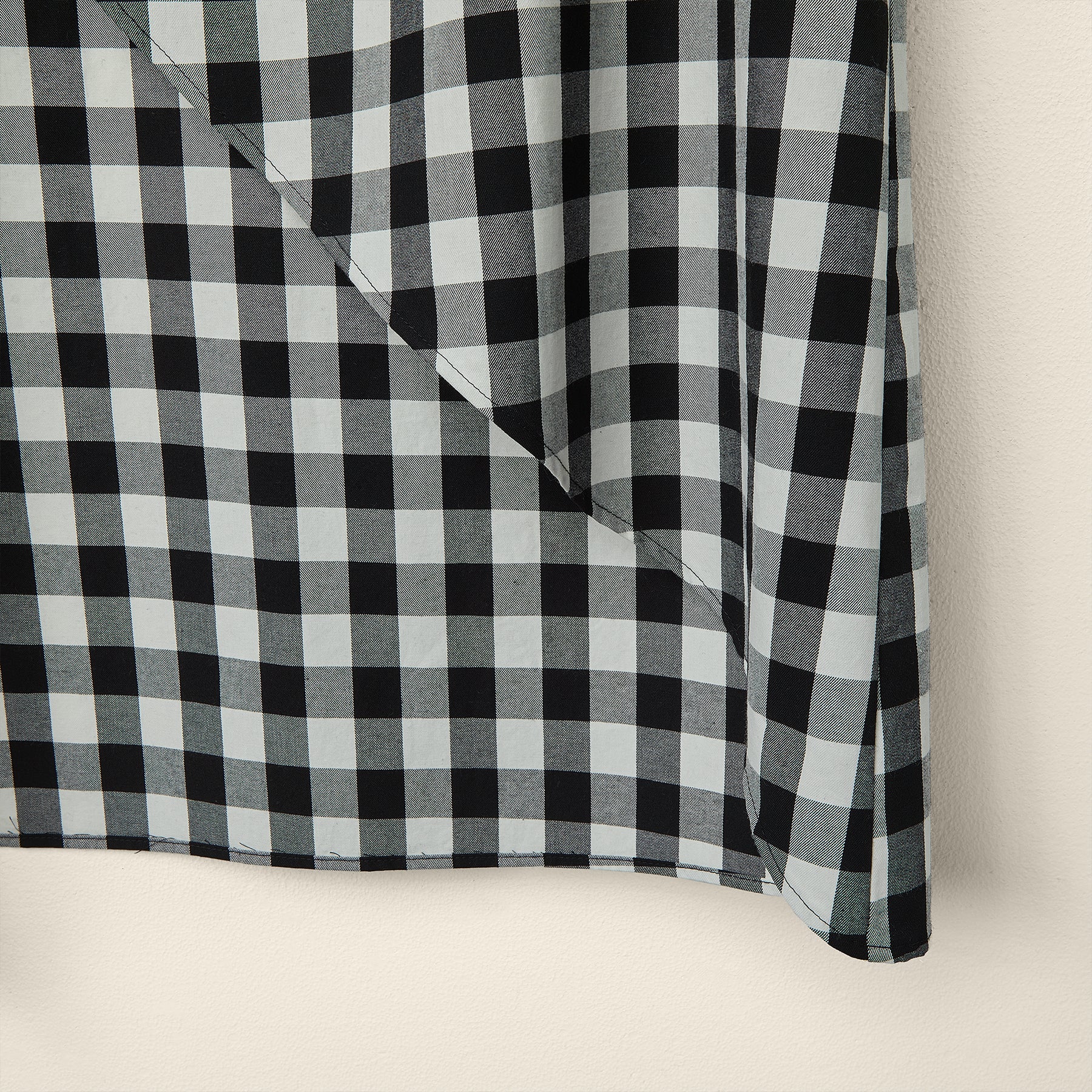 LONG CHECKED TUNIC
