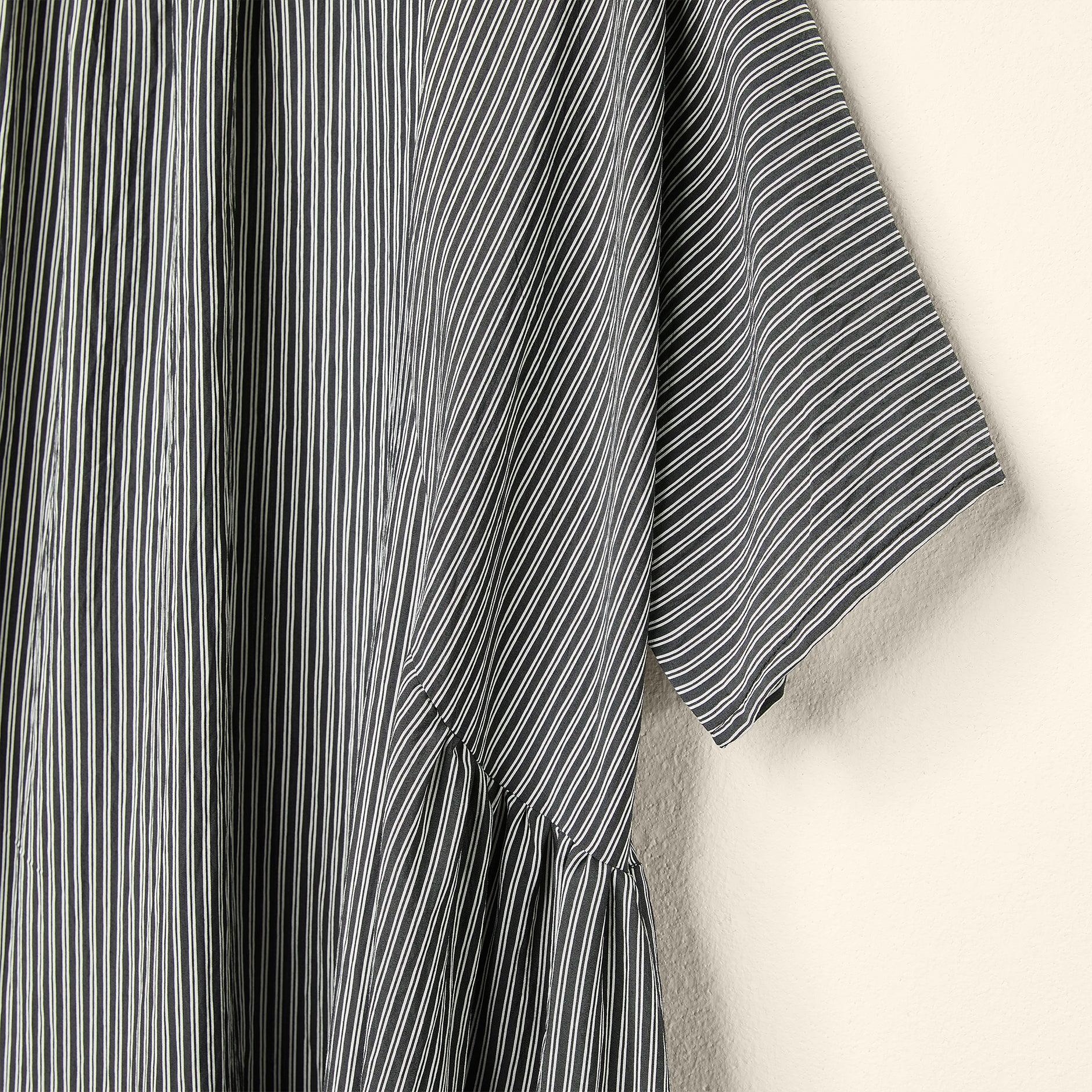 T-SHIRT/DRESS IN STRIPED FABRIC