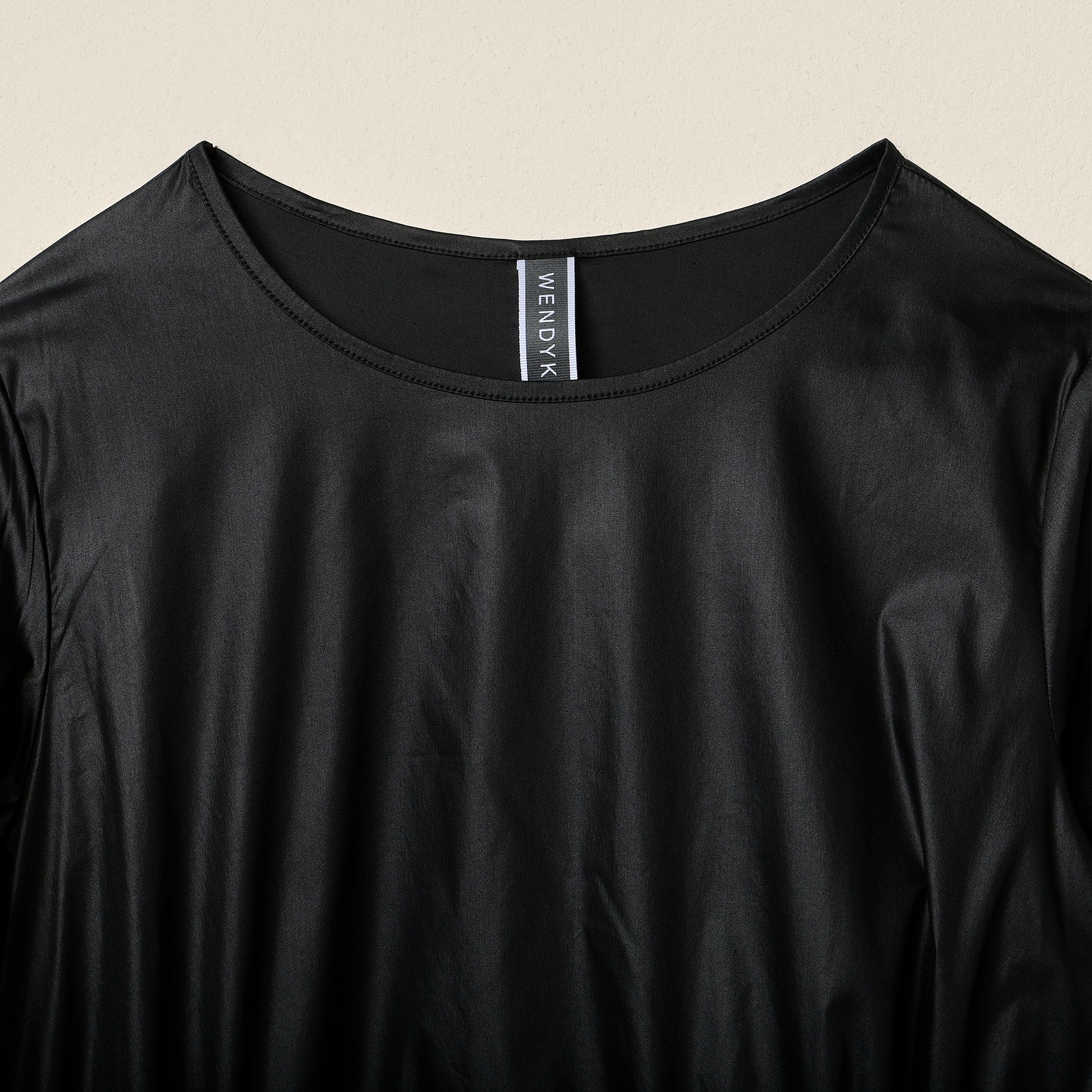 AW26 FAUX LEATHER DRESS