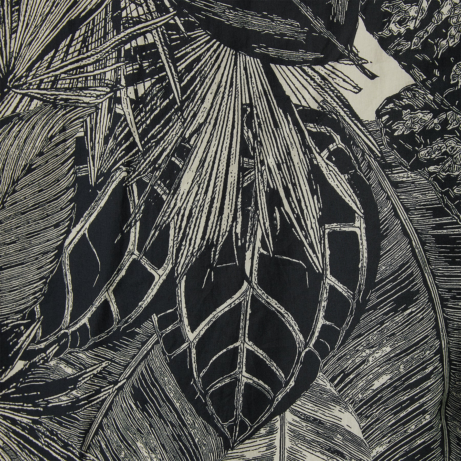 JACKET WITH BOTANIC LINING