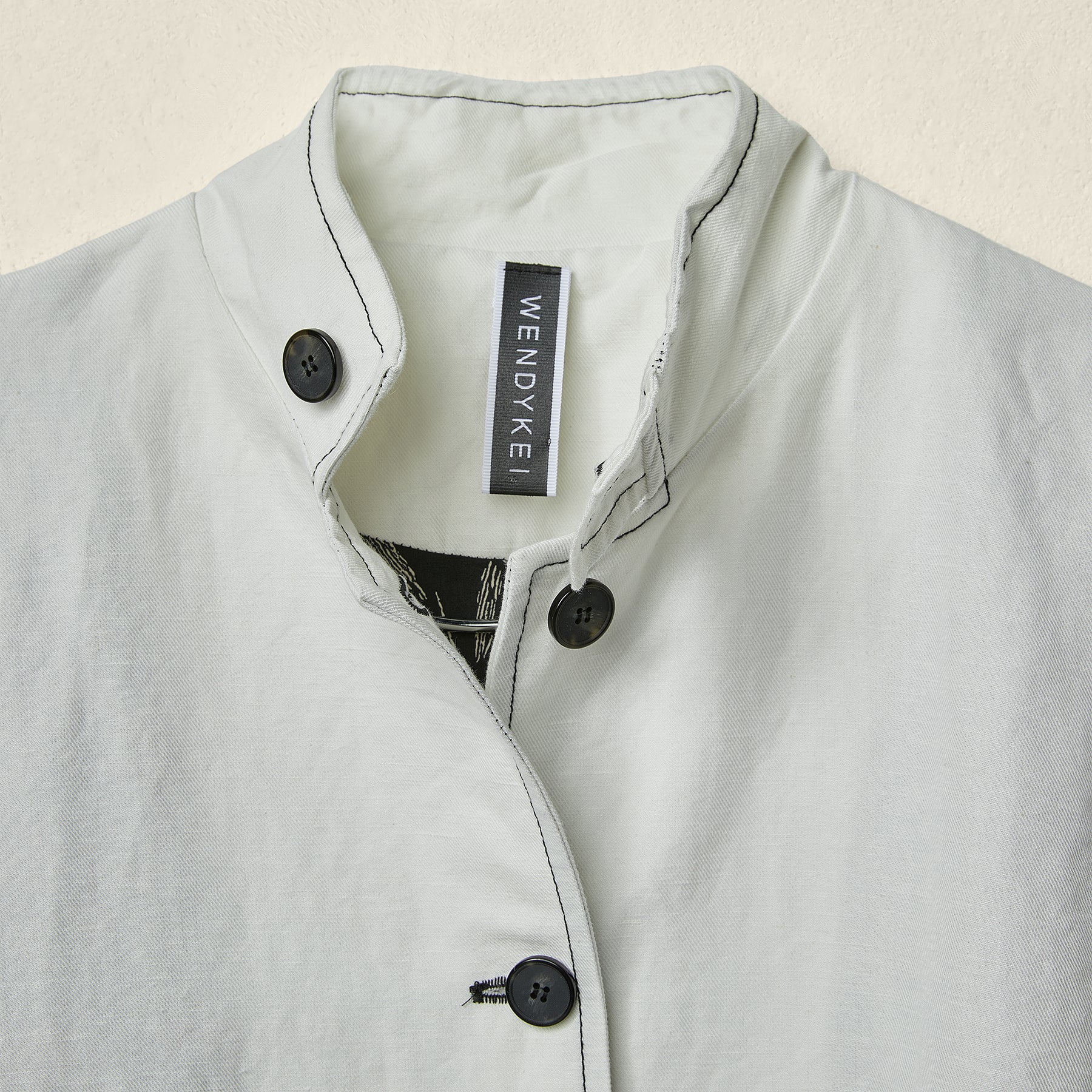 JACKET WITH BOTANIC LINING