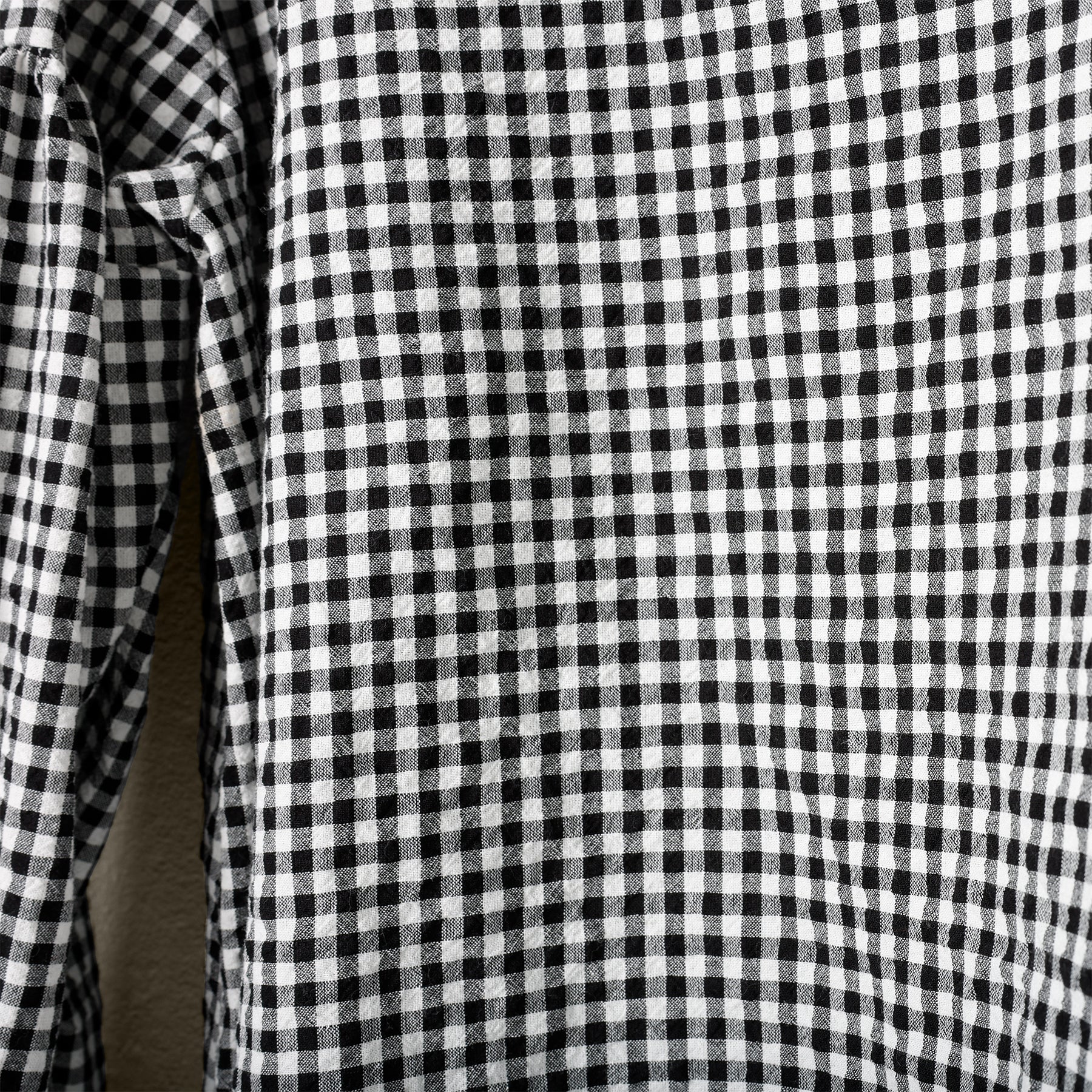 PUFF SLEEVES VICHY BLOUSE