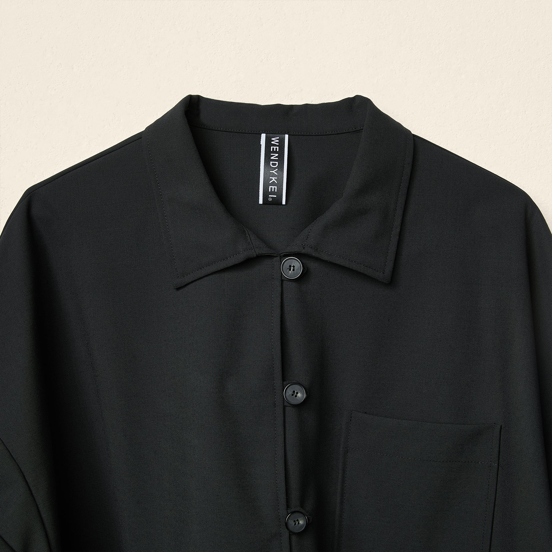 SHIRT/JACKET IN SYNTHETIC FRESCOLANA
