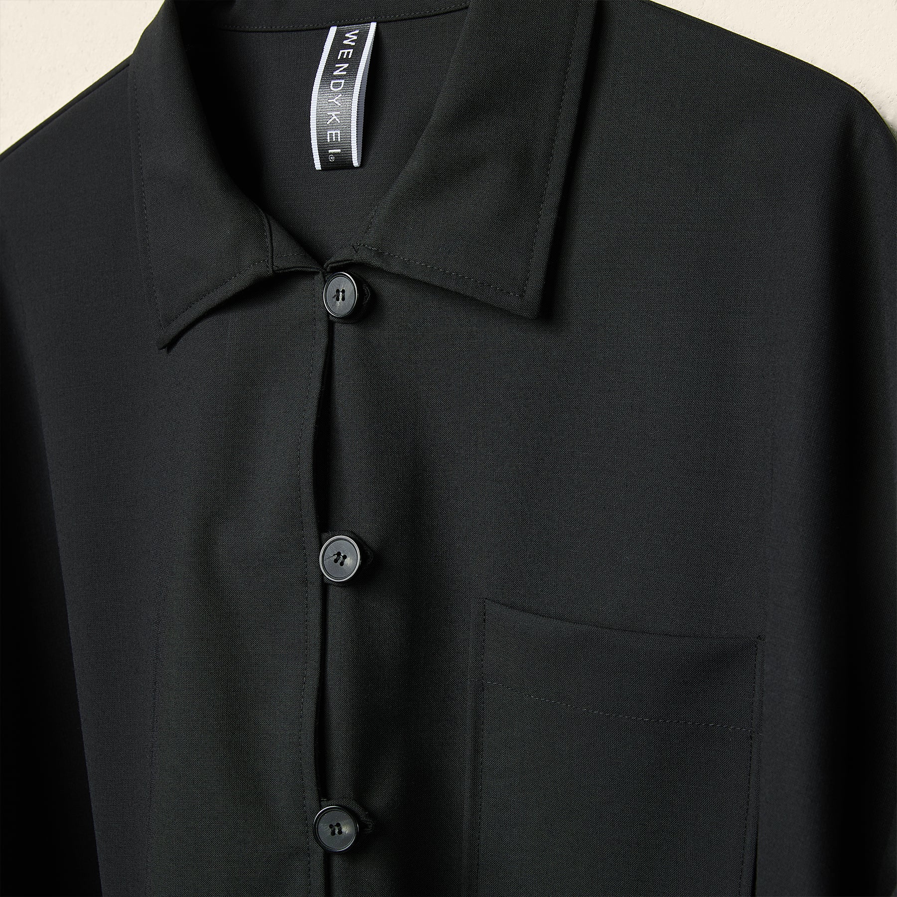 SHIRT/JACKET IN SYNTHETIC FRESCOLANA