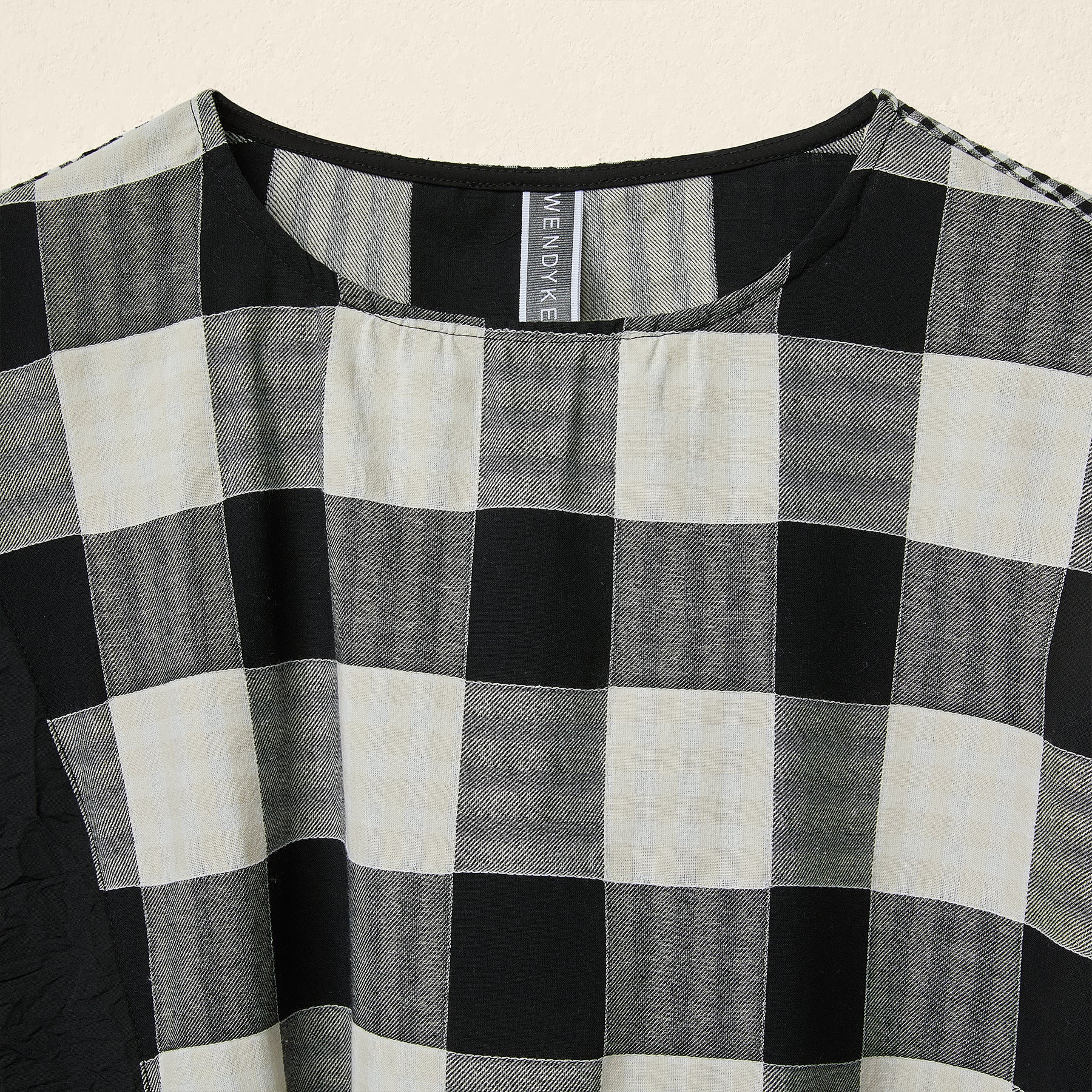INFO CHECKED DRESS