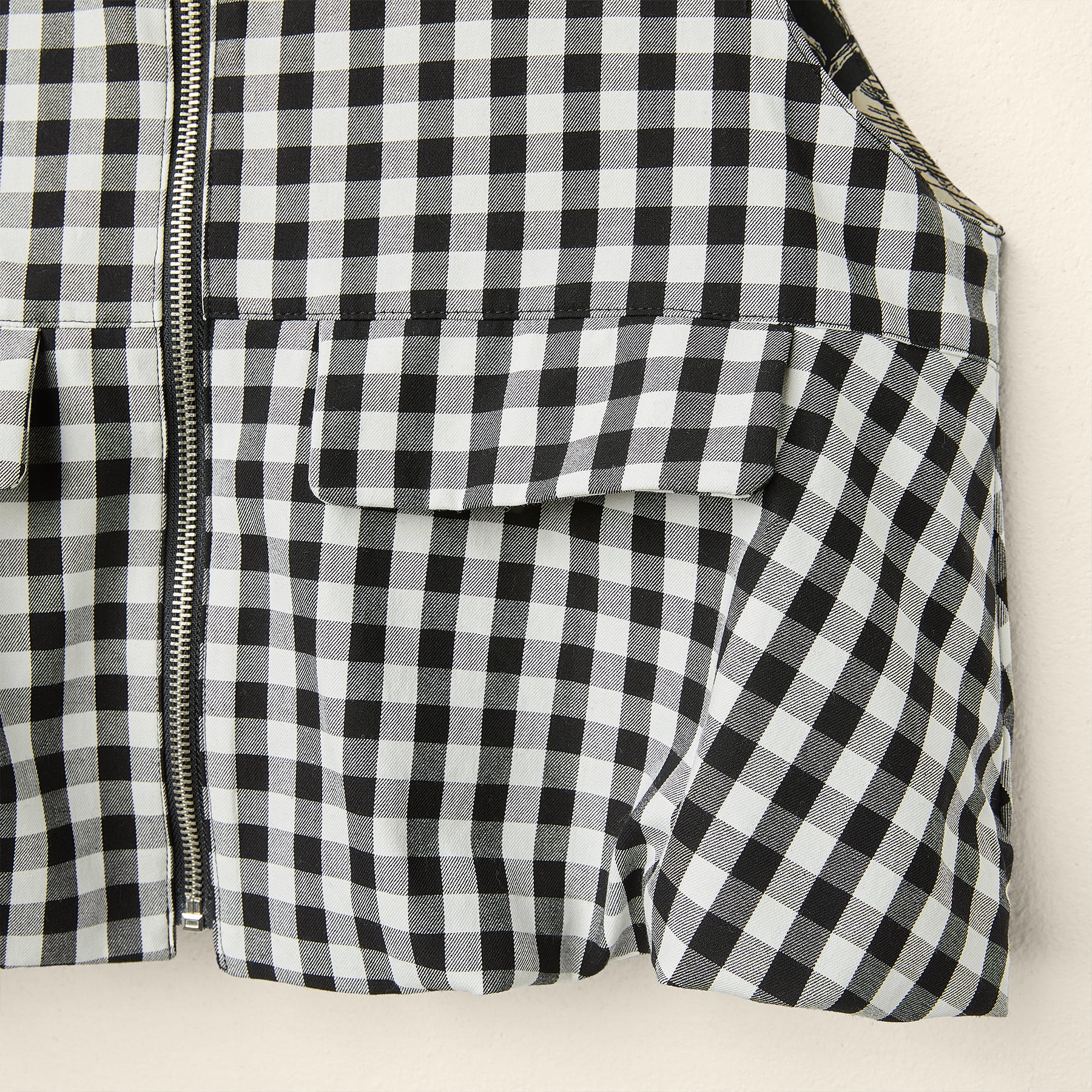 CHECKED VEST