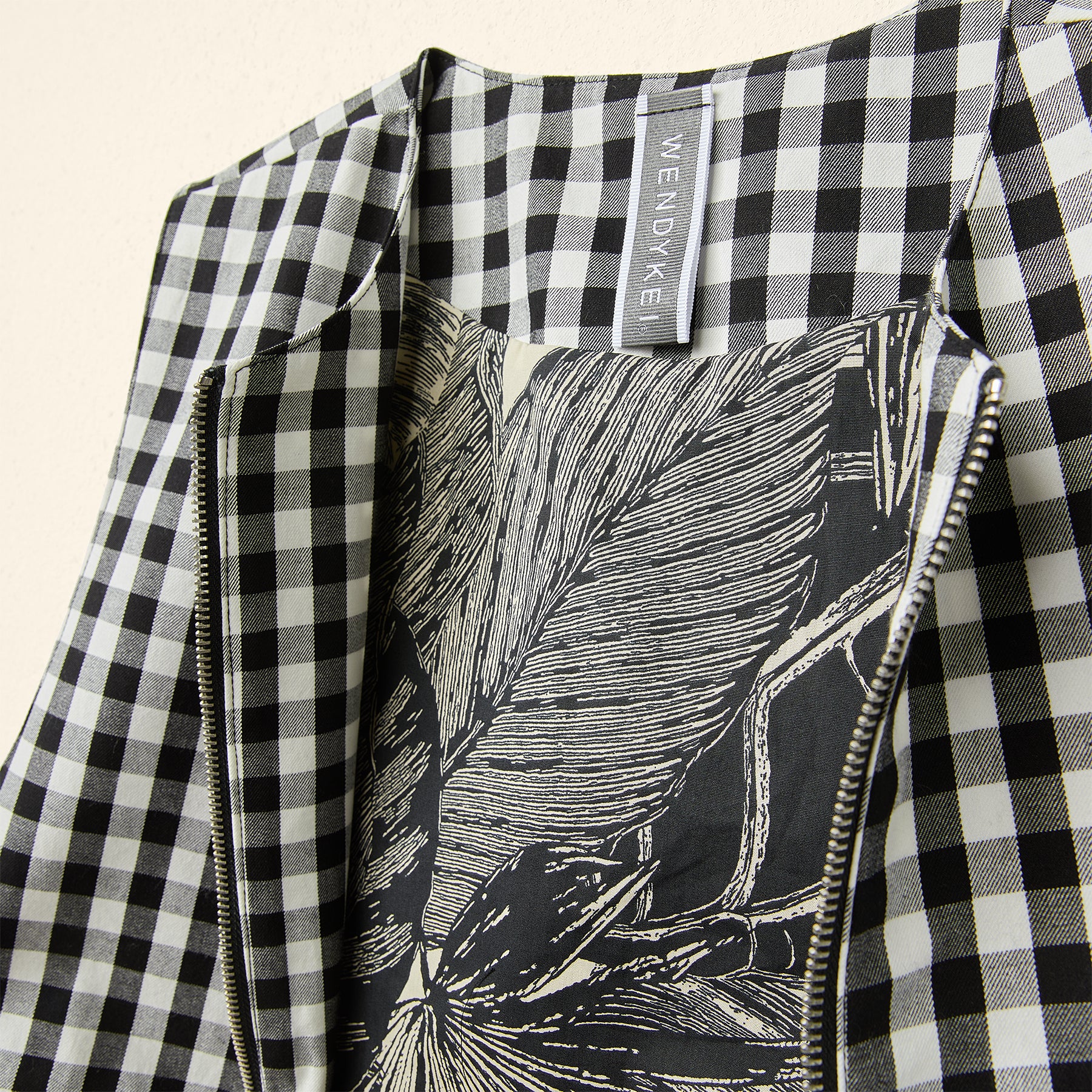 CHECKED VEST