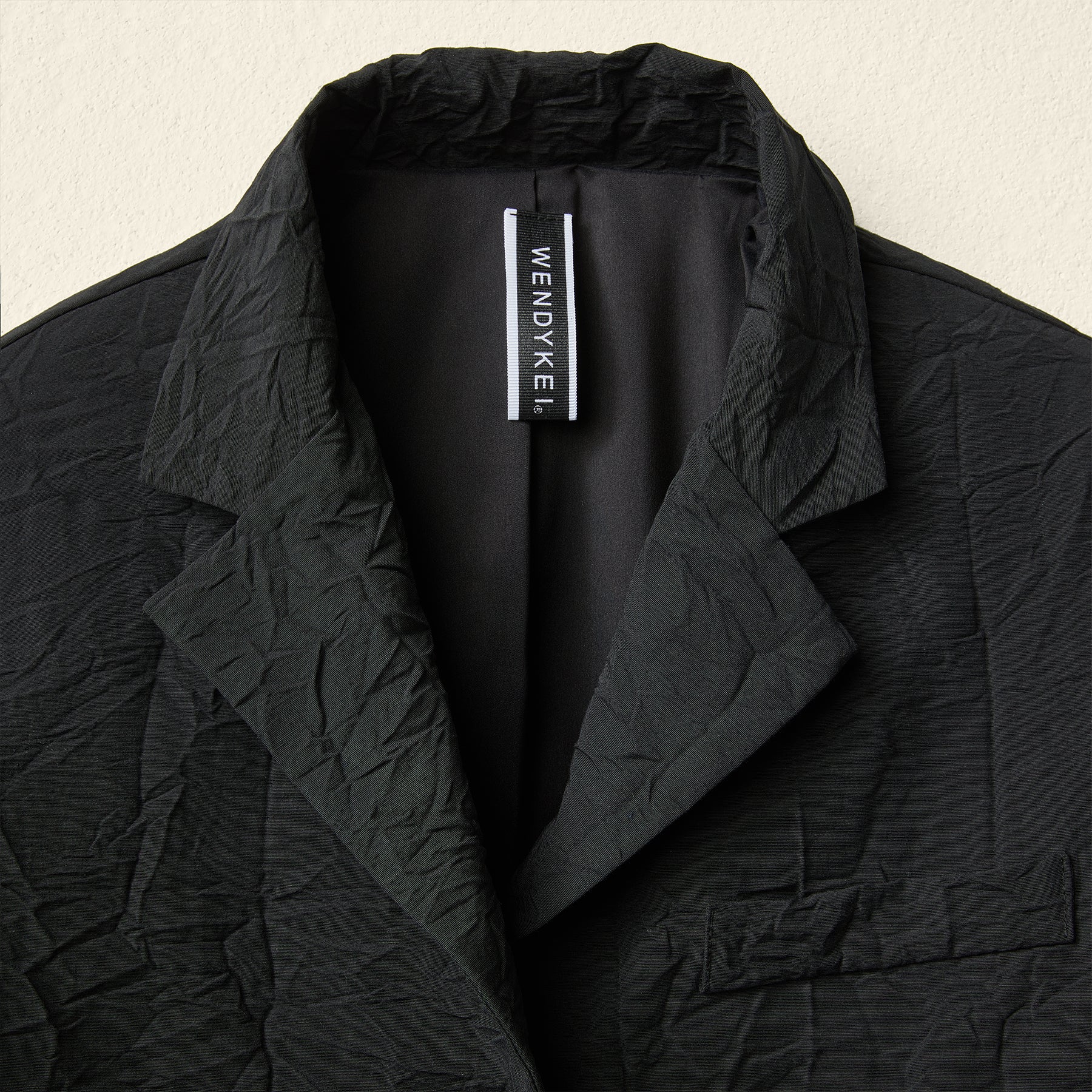 LINED SINGLE-BREASTED JACKET