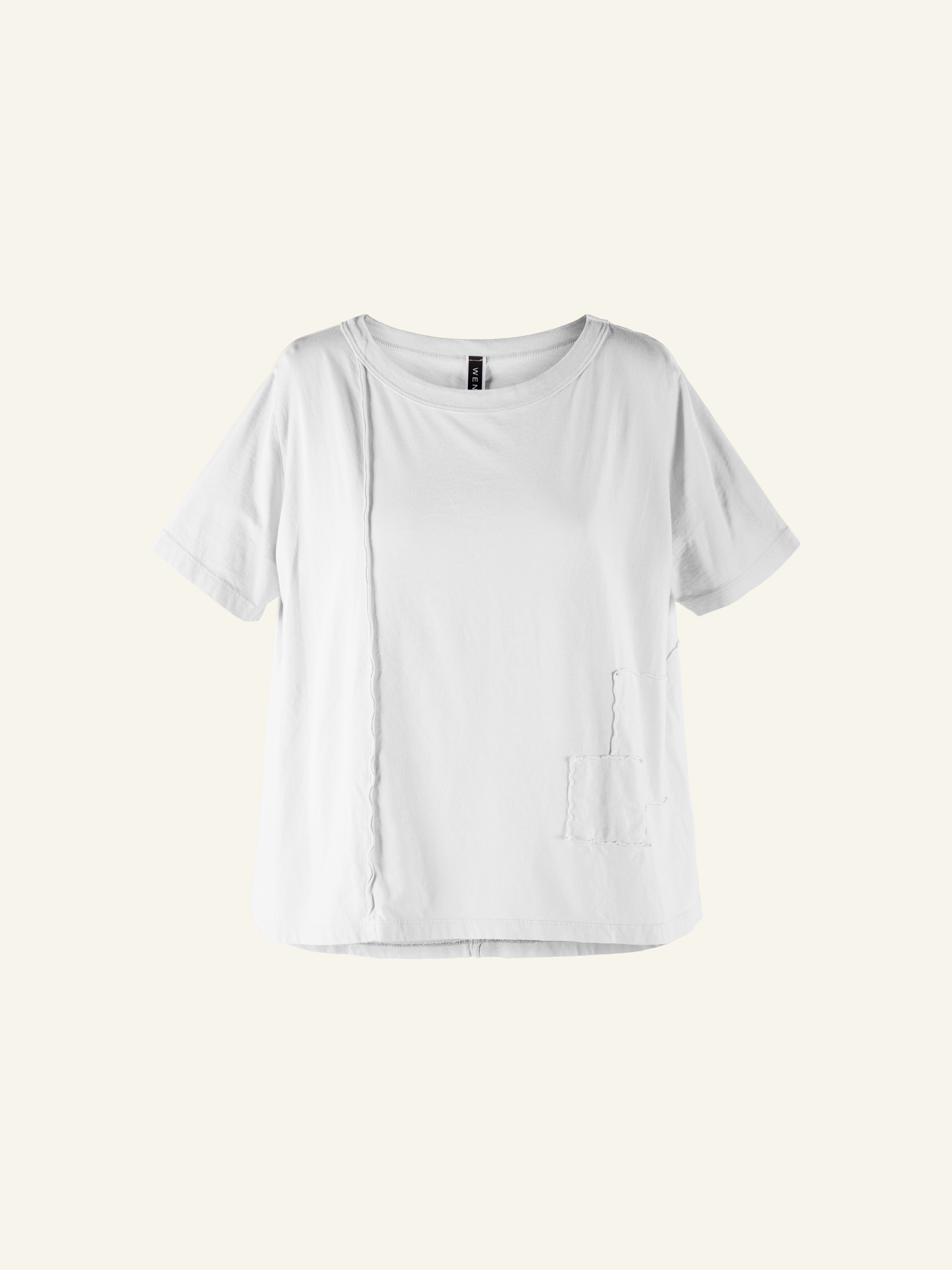 CROPPED JERSEY T-SHIRT