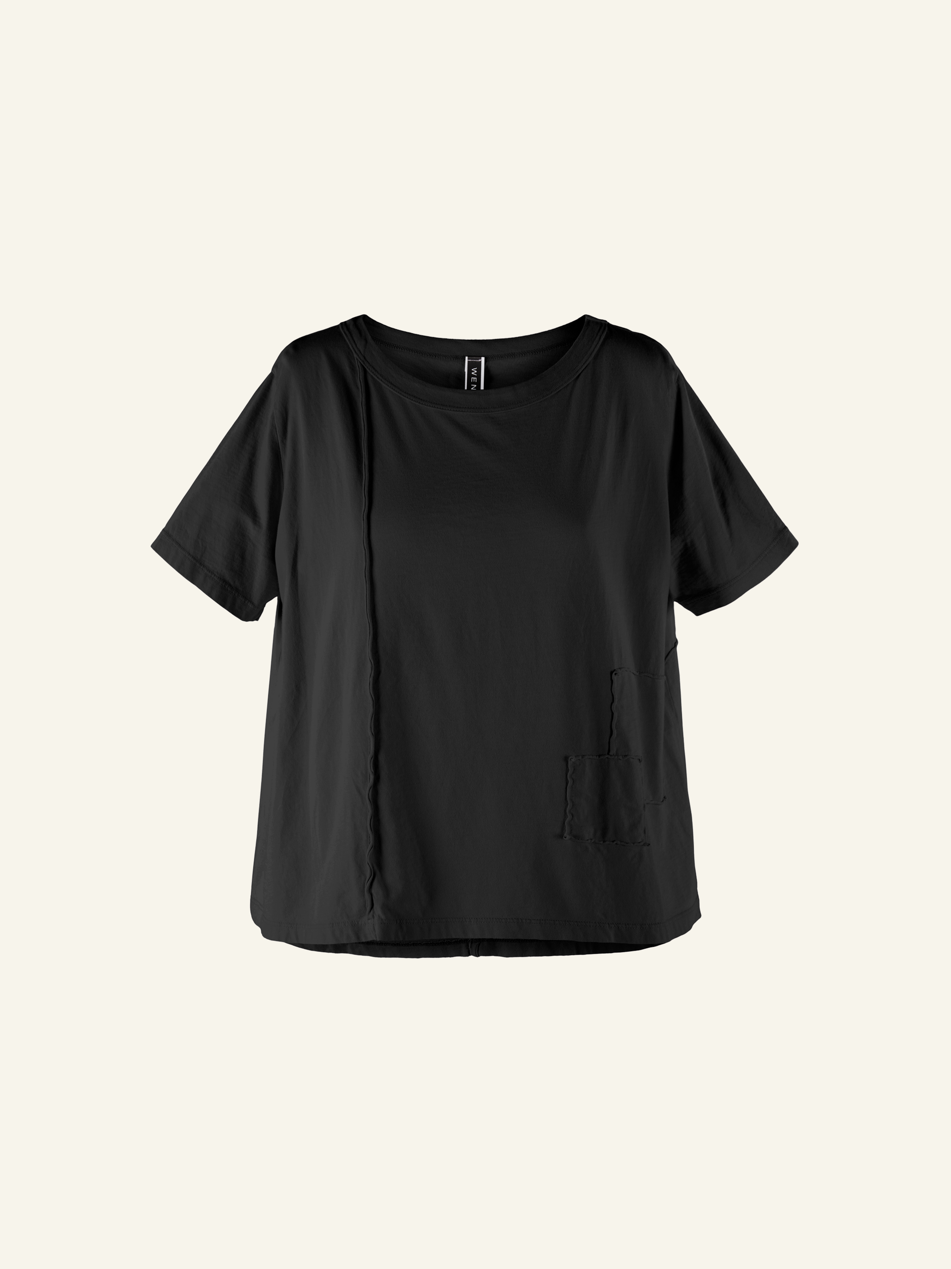 CROPPED JERSEY T-SHIRT