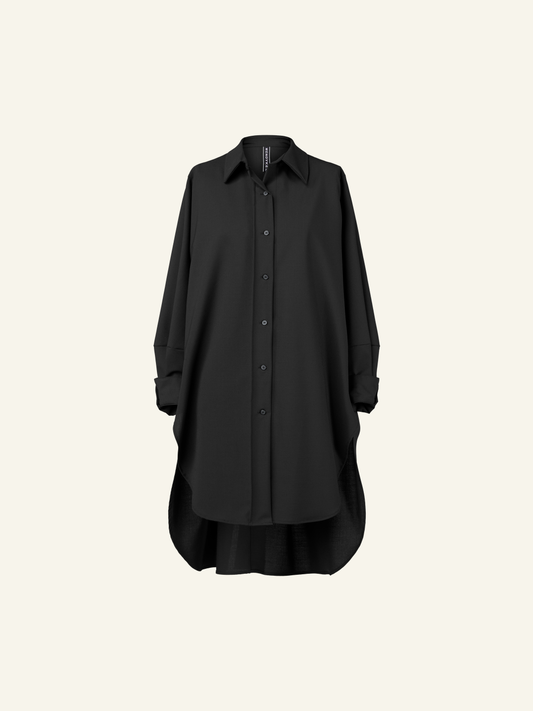LONG SHIRT WITH FRONT AND BACK BUTTONS