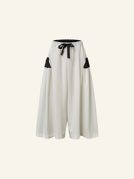 VERY WIDE PANTS IN VISCOSE BLEND