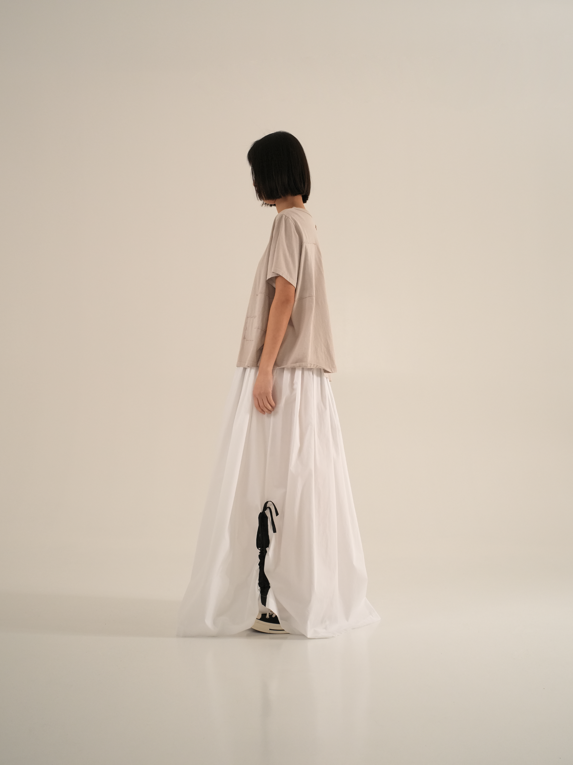 CROPPED JERSEY T-SHIRT