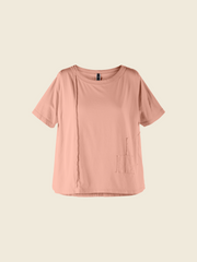 CROPPED JERSEY T-SHIRT