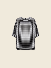 STRIPED SQUARED T-SHIRT