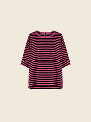 STRIPED SQUARED T-SHIRT