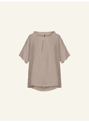 BLUSA AMPIA IN LINO