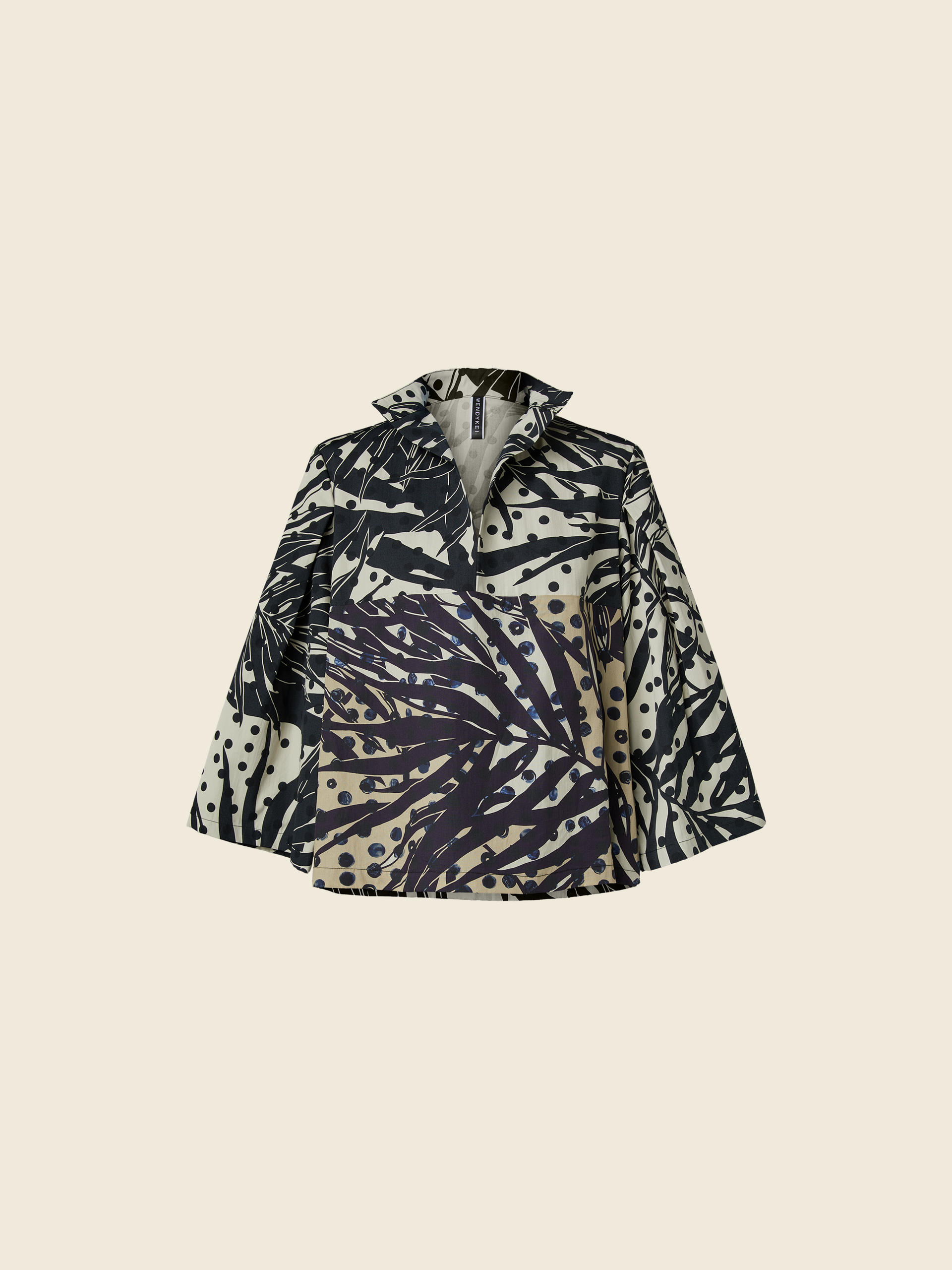 PRINTED CASUAL BLOUSE