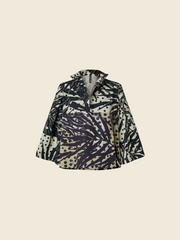 PRINTED CASUAL BLOUSE