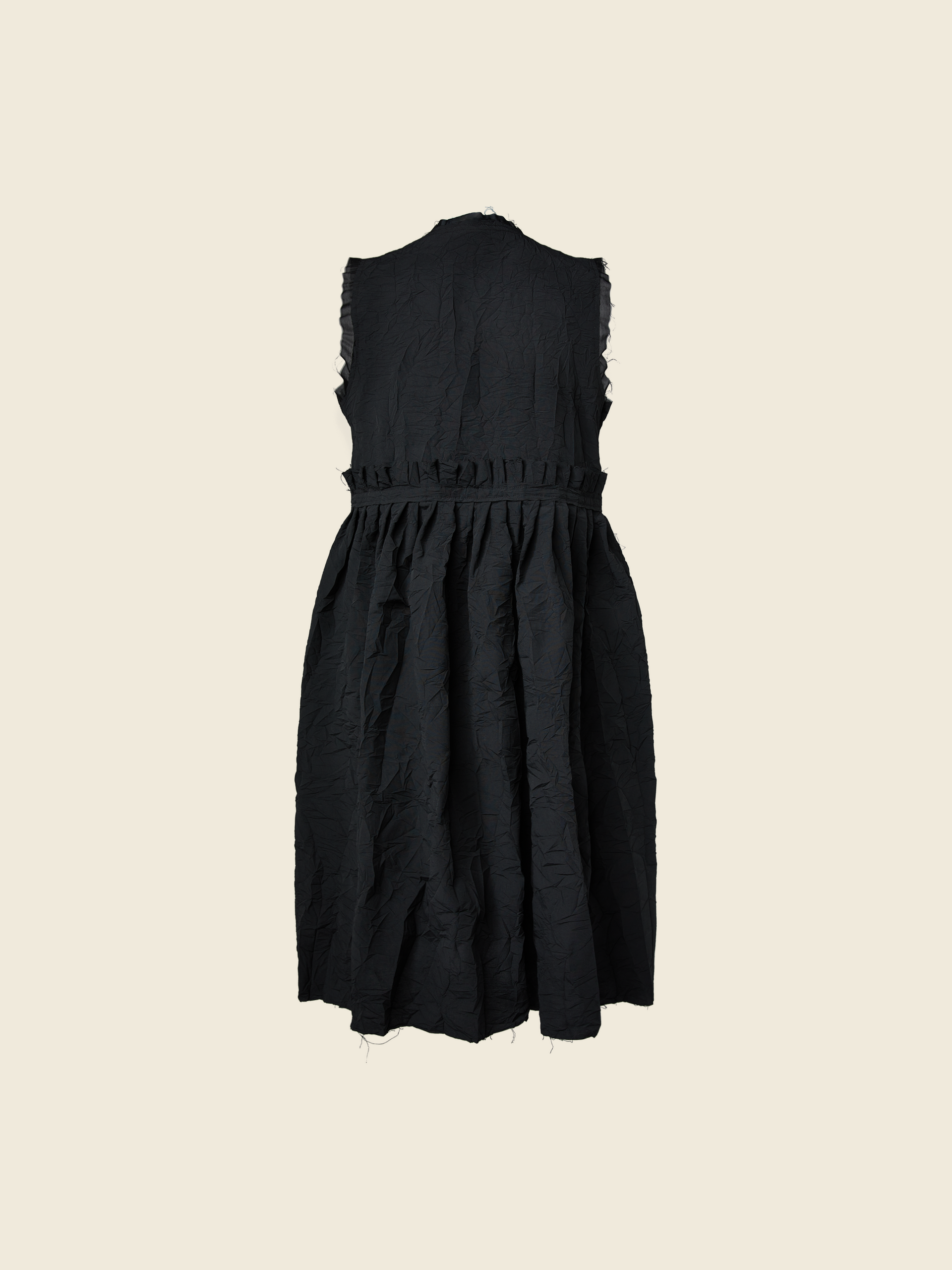 SOPHISTICATED WRINKLED DRESS